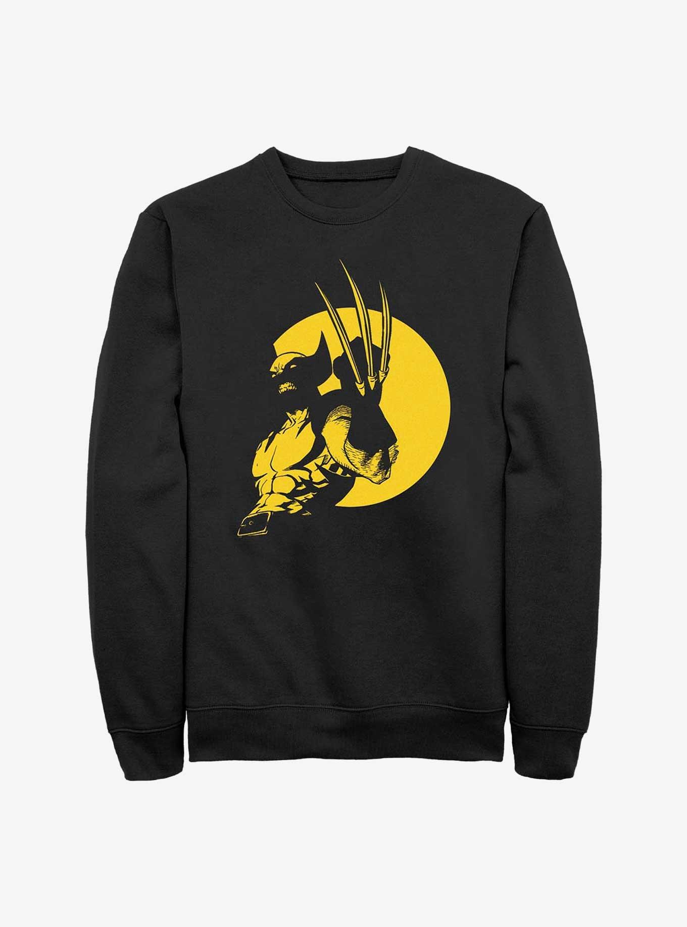 Wolverine Moonlit Blades Sweatshirt, BLACK, hi-res