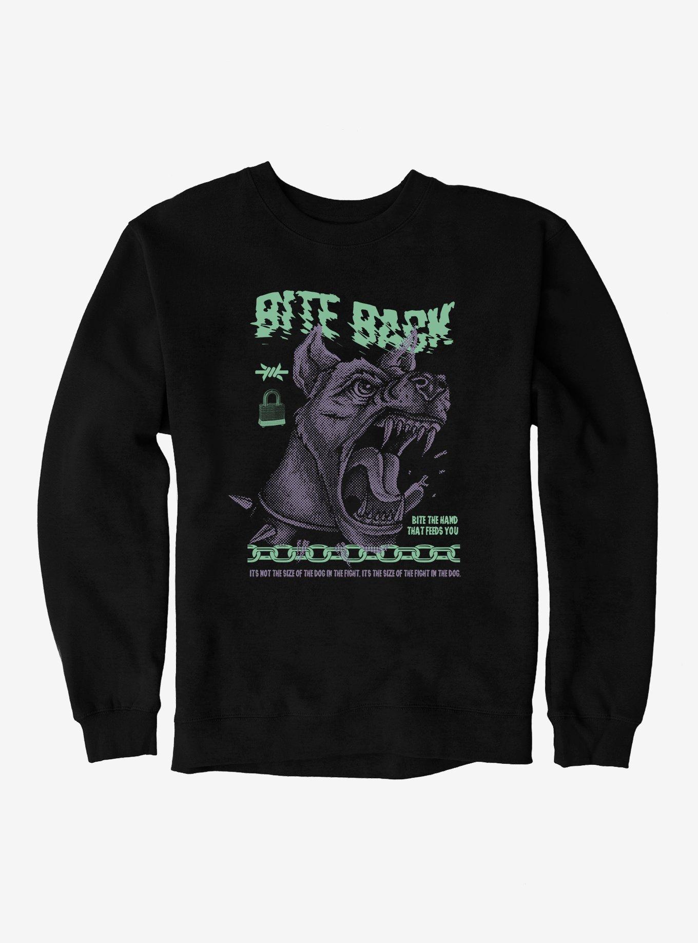 Hot Topic Bite Back Sweatshirt, , hi-res