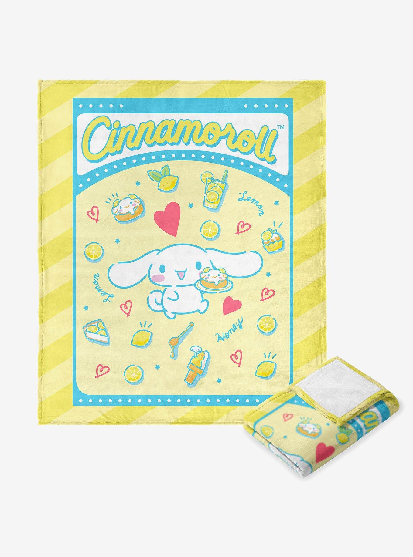 Cinnamoroll Cinna Summer Silk Touch Throw Blanket, , hi-res