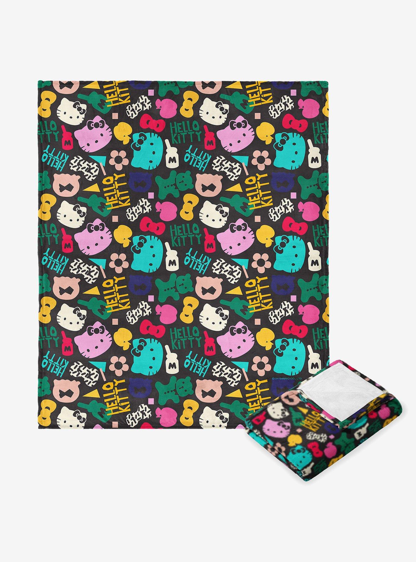 Sanrio Hello Kitty & Friends "Friends Collage" Silk Touch Throw Blanket, , hi-res