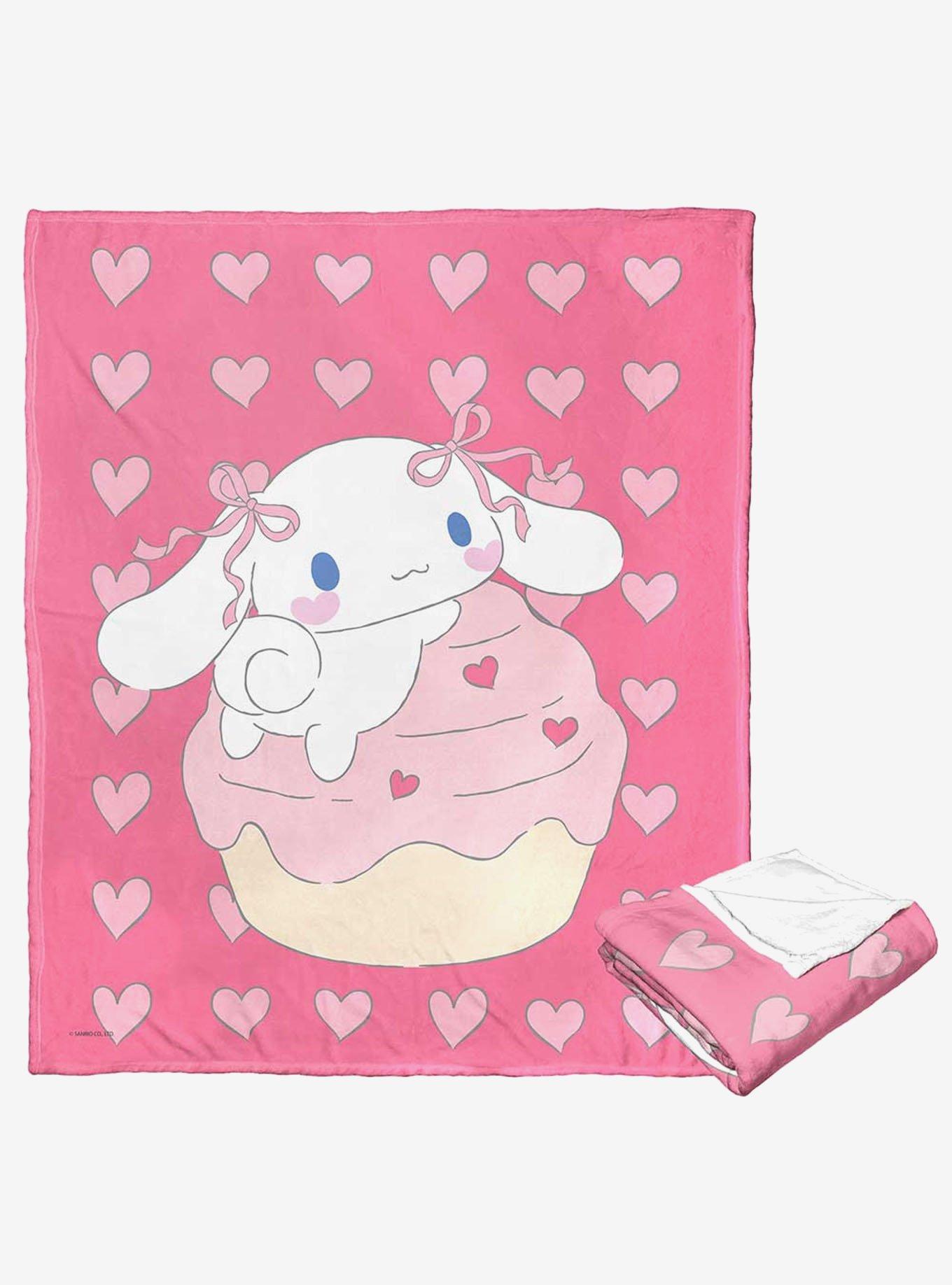 Cinnamoroll Cupcake Climb Silk Touch Throw Blanket, , hi-res