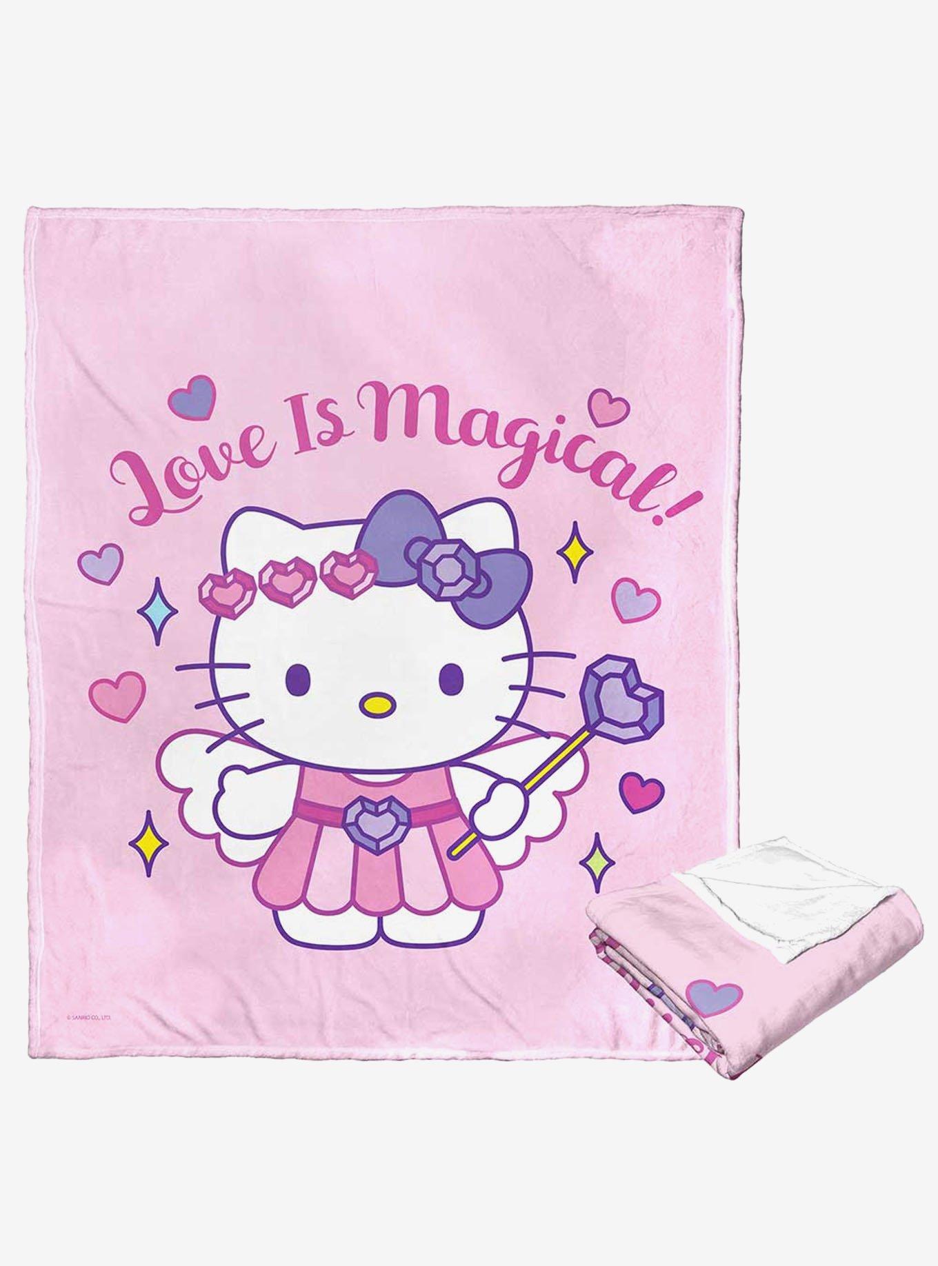 Hello Kitty Wand Of Love Silk Touch Throw Blanket, , hi-res