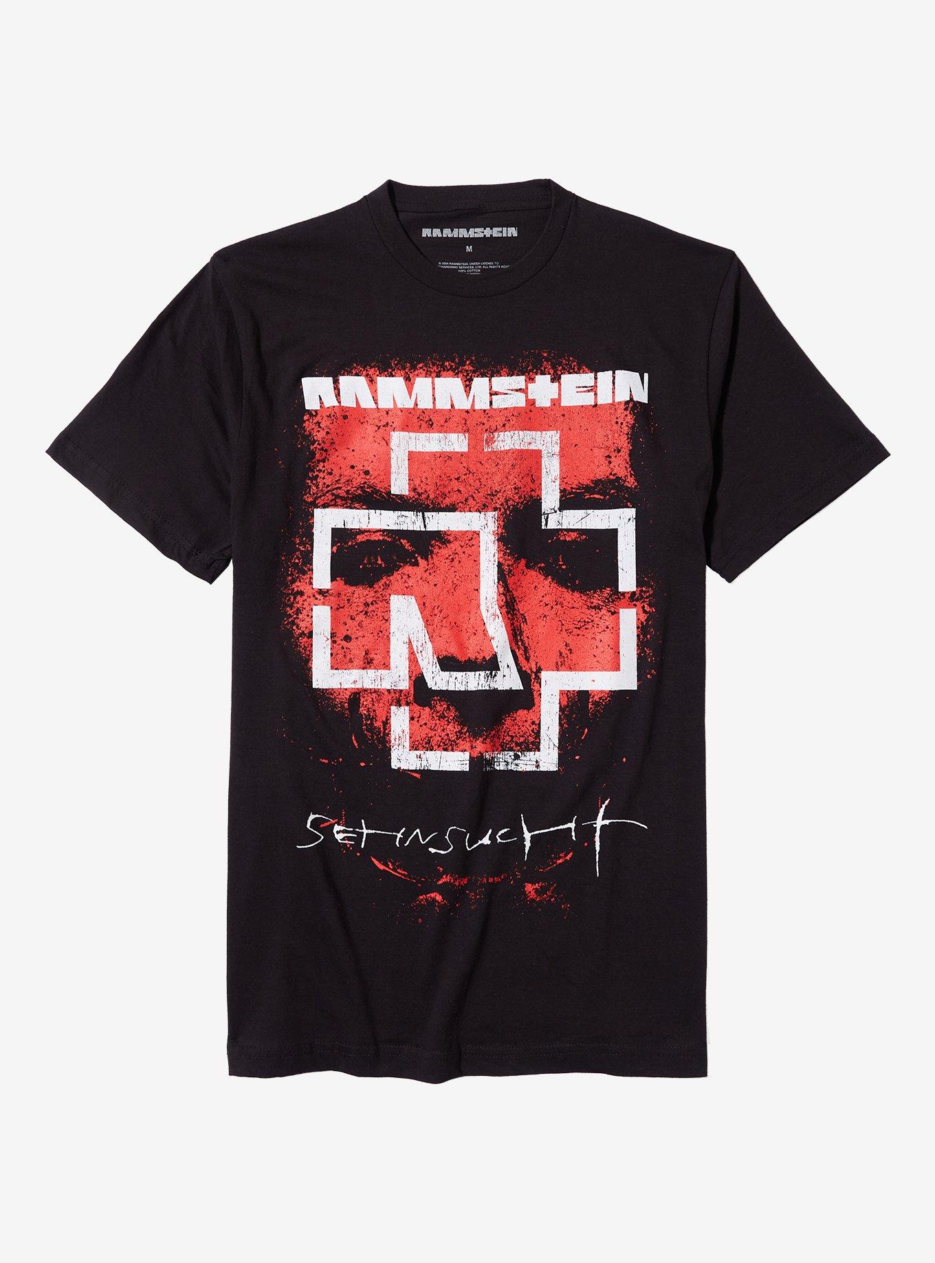 Rammstein Sehnsucht Red Face T-Shirt, , hi-res