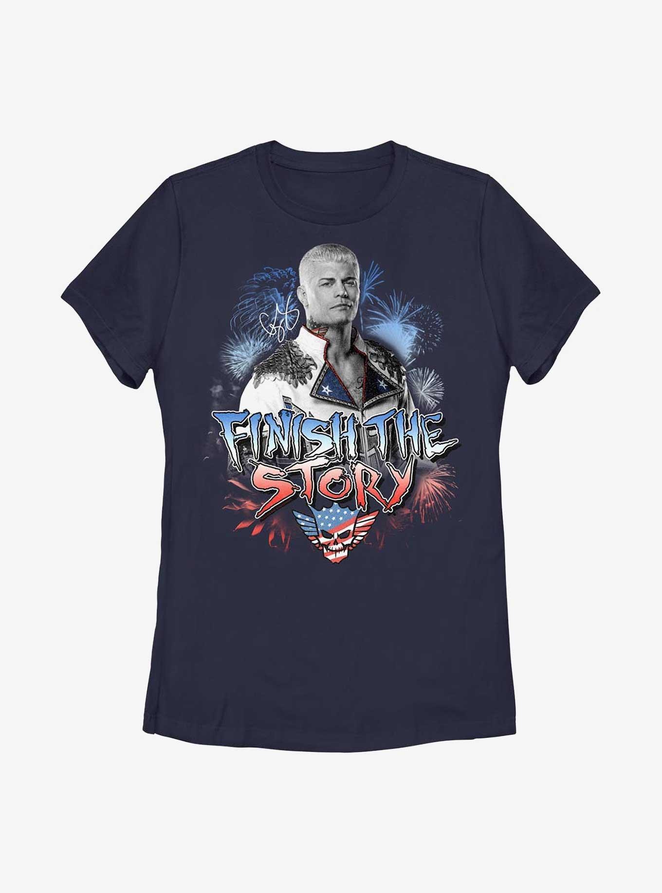 WWE Cody Rhodes Finish The Story Womens T-Shirt, , hi-res