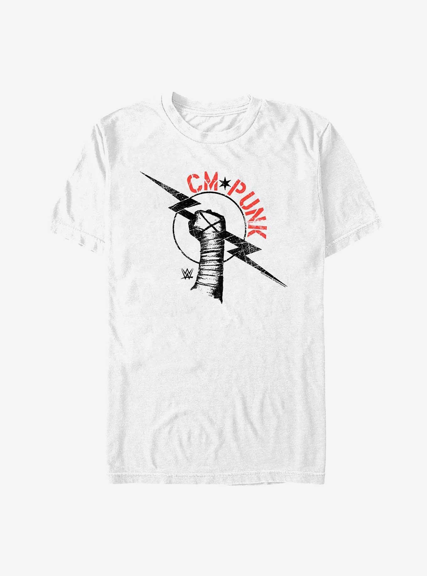 WWE CM Punk Lightning Bolt Icon T-Shirt, , hi-res