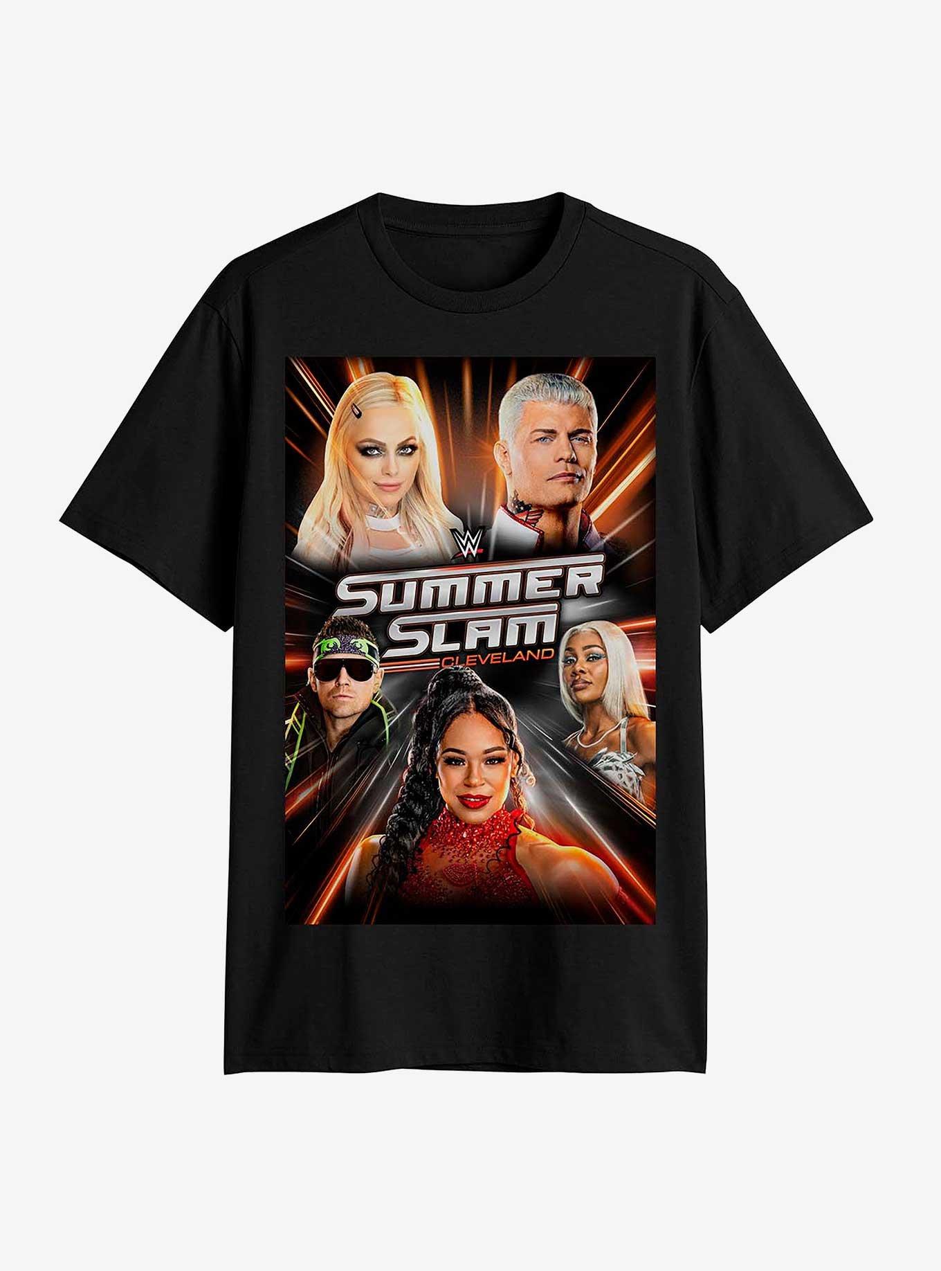 WWE Summer Slam Poster T-Shirt, , hi-res