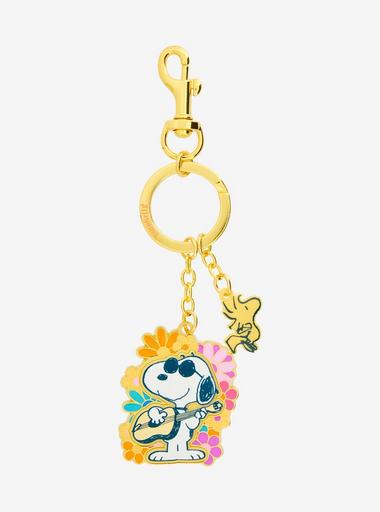 Peanuts Snoopy Joe Cool Multi Charm Keychain — BoxLunch Exclusive