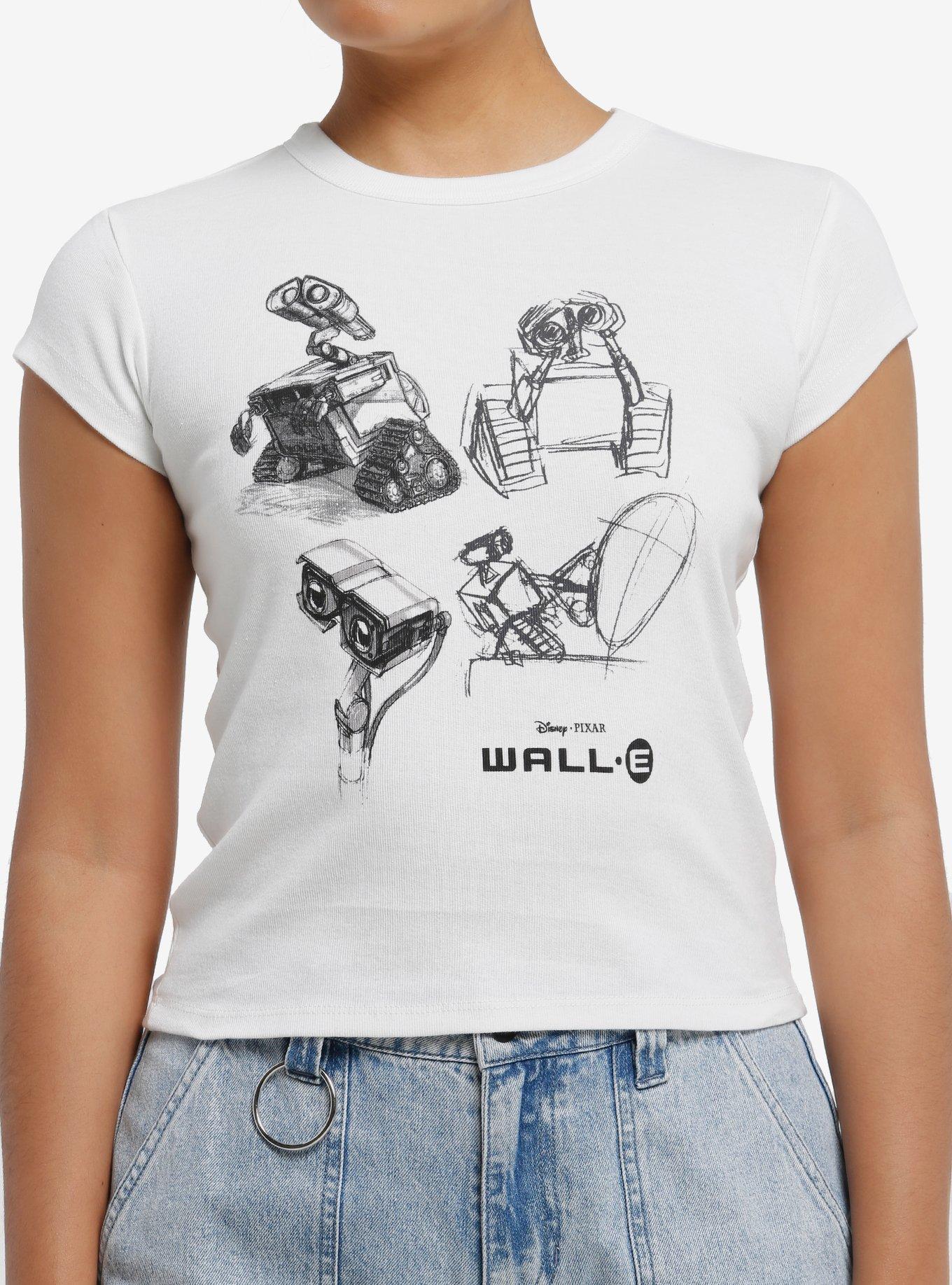 Disney Pixar Wall-E Sketches Girls Skimmer T-Shirt, , hi-res