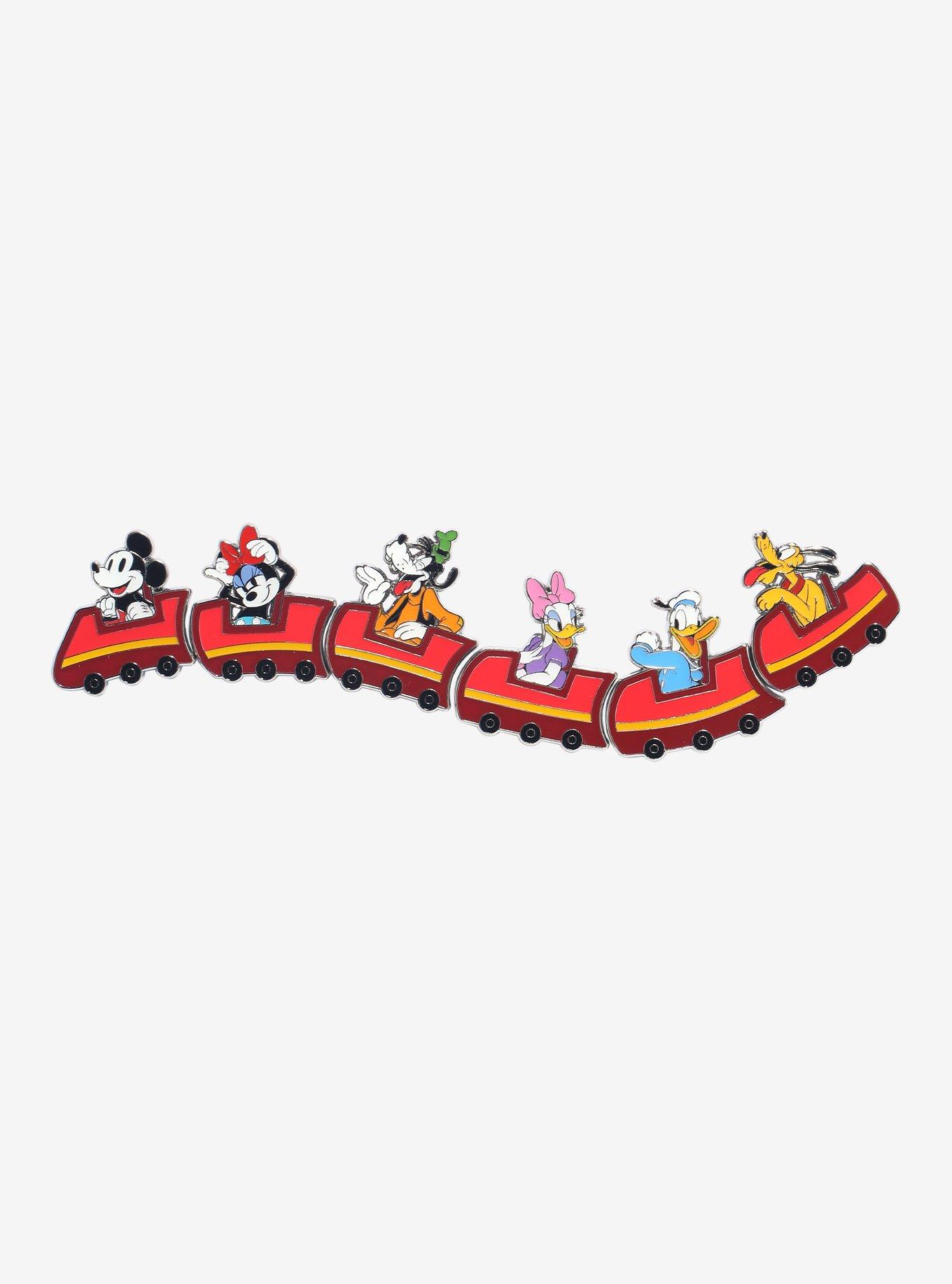 Loungefly Disney Mickey Mouse & Friends Rollercoaster Blind Box Enamel Pin - BoxLunch Exclusive, , hi-res