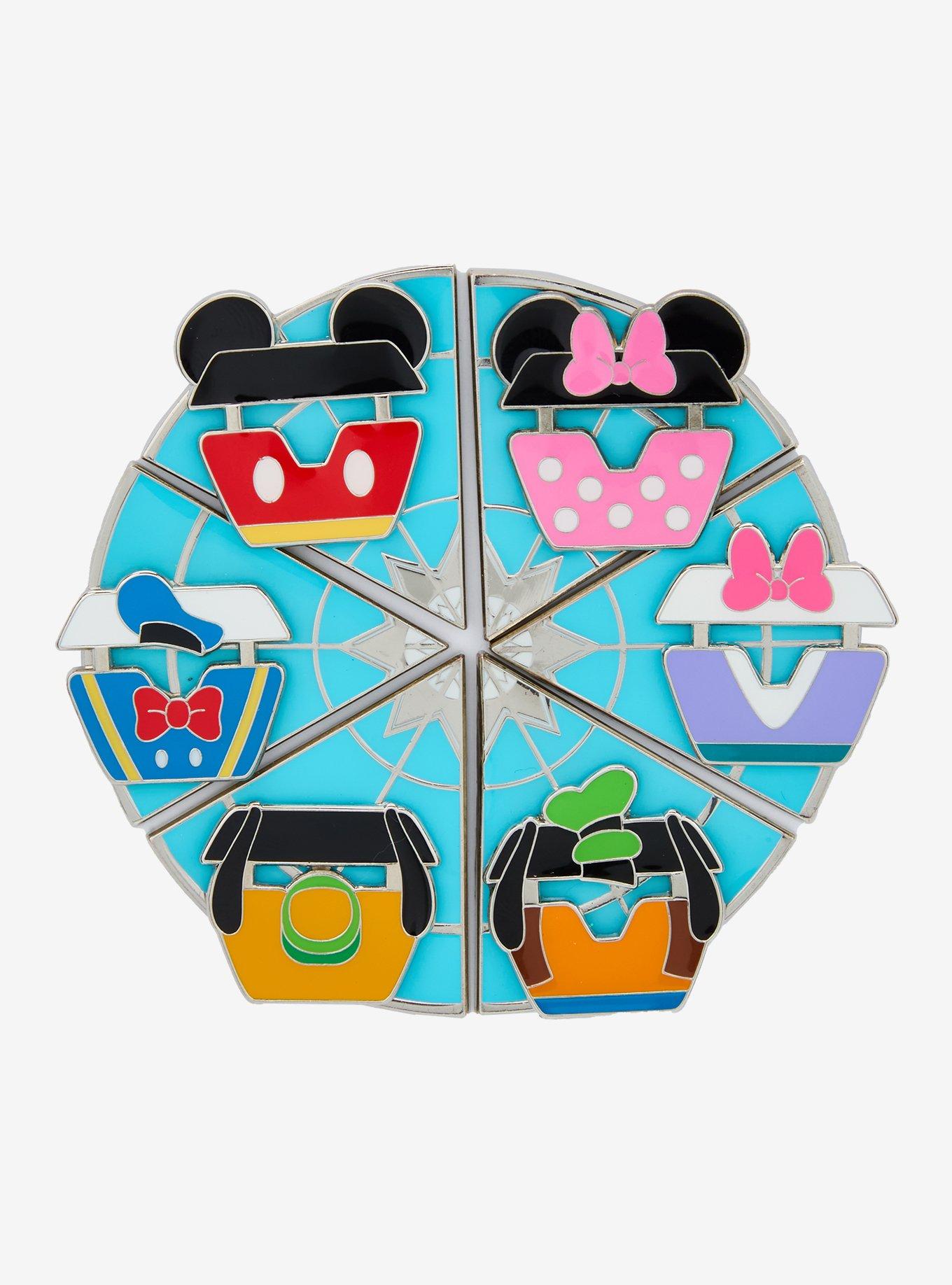 Loungefly Disney Mickey Mouse & Friends Ferris Wheel Blind Box Enamel Pin - BoxLunch Exclusive, , hi-res