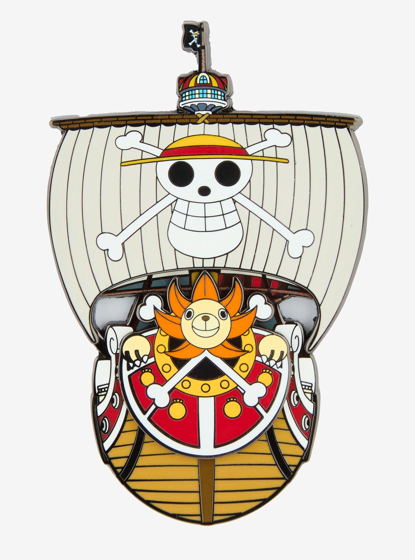 Loungefly One Piece Thousand Sunny Limited Edition Enamel Pin - BoxLunch Exclusive, , hi-res