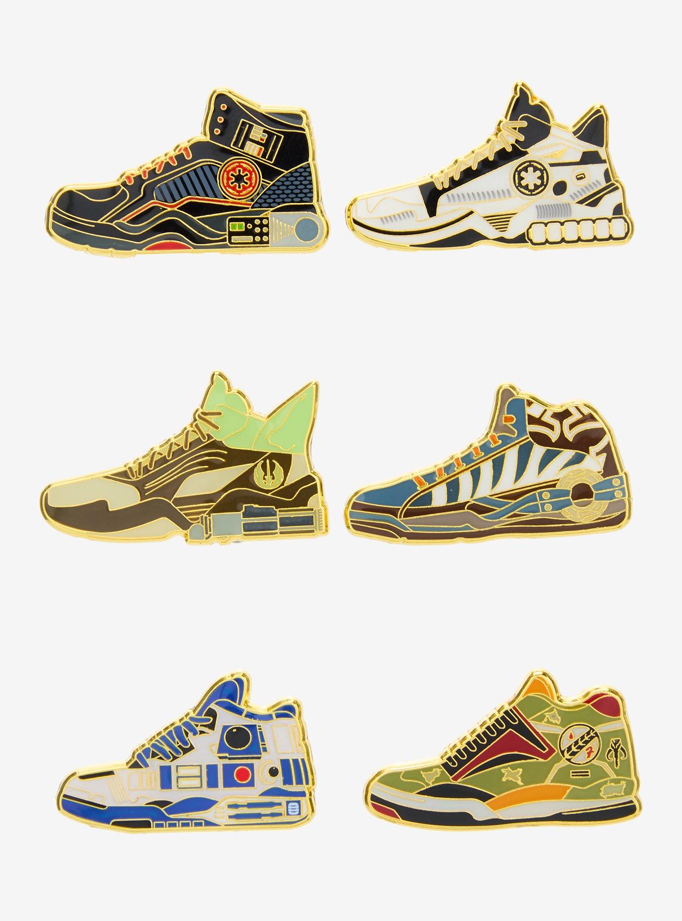 Loungefly Star Wars Character Shoes Blind Box Enamel Pin - BoxLunch Exclusive, , hi-res