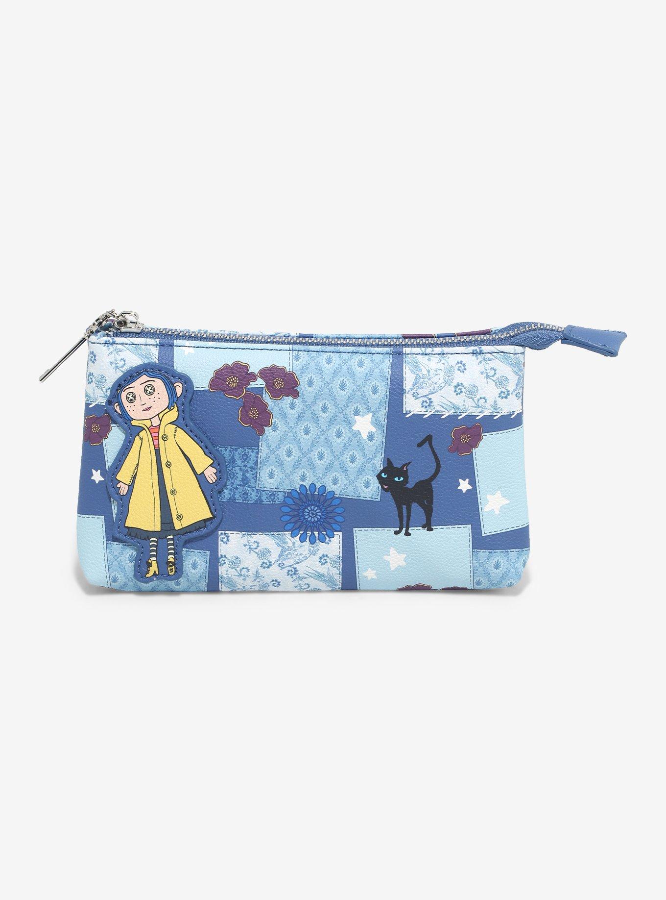 Coraline Doll Patchwork Makeup Bag, , hi-res