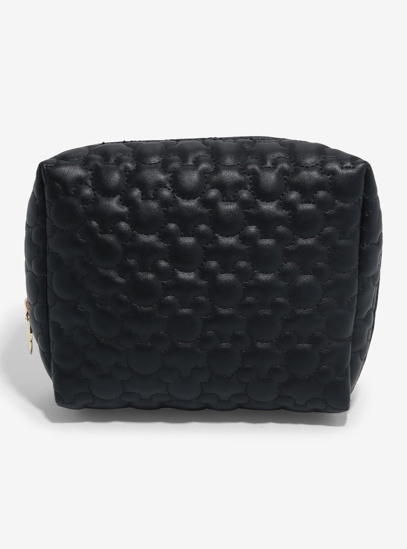 Disney Mickey Mouse Silhouettes Quilted Cosmetic Bag, , hi-res