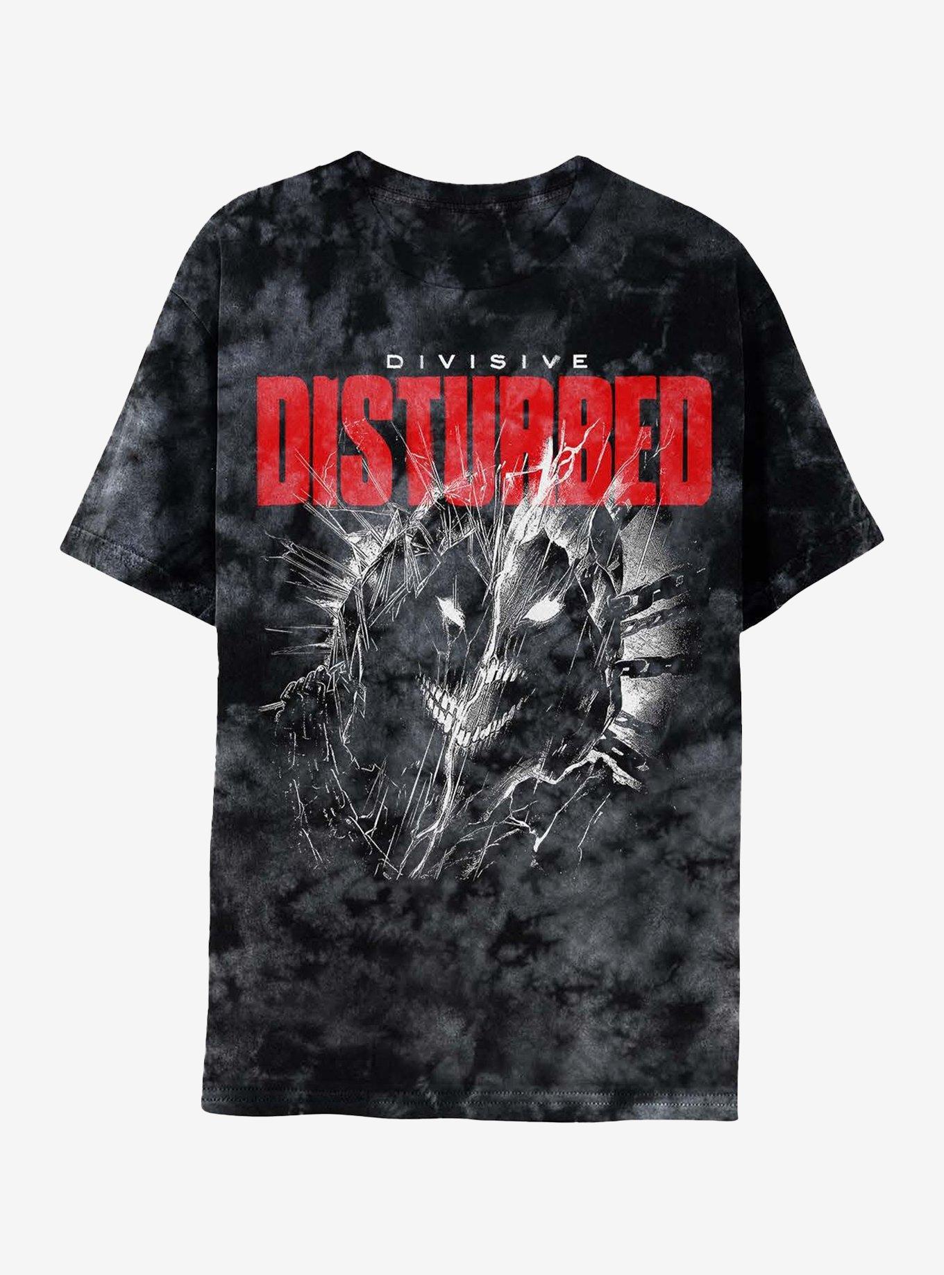 Disturbed Divisive Tie-Dye T-Shirt, , hi-res