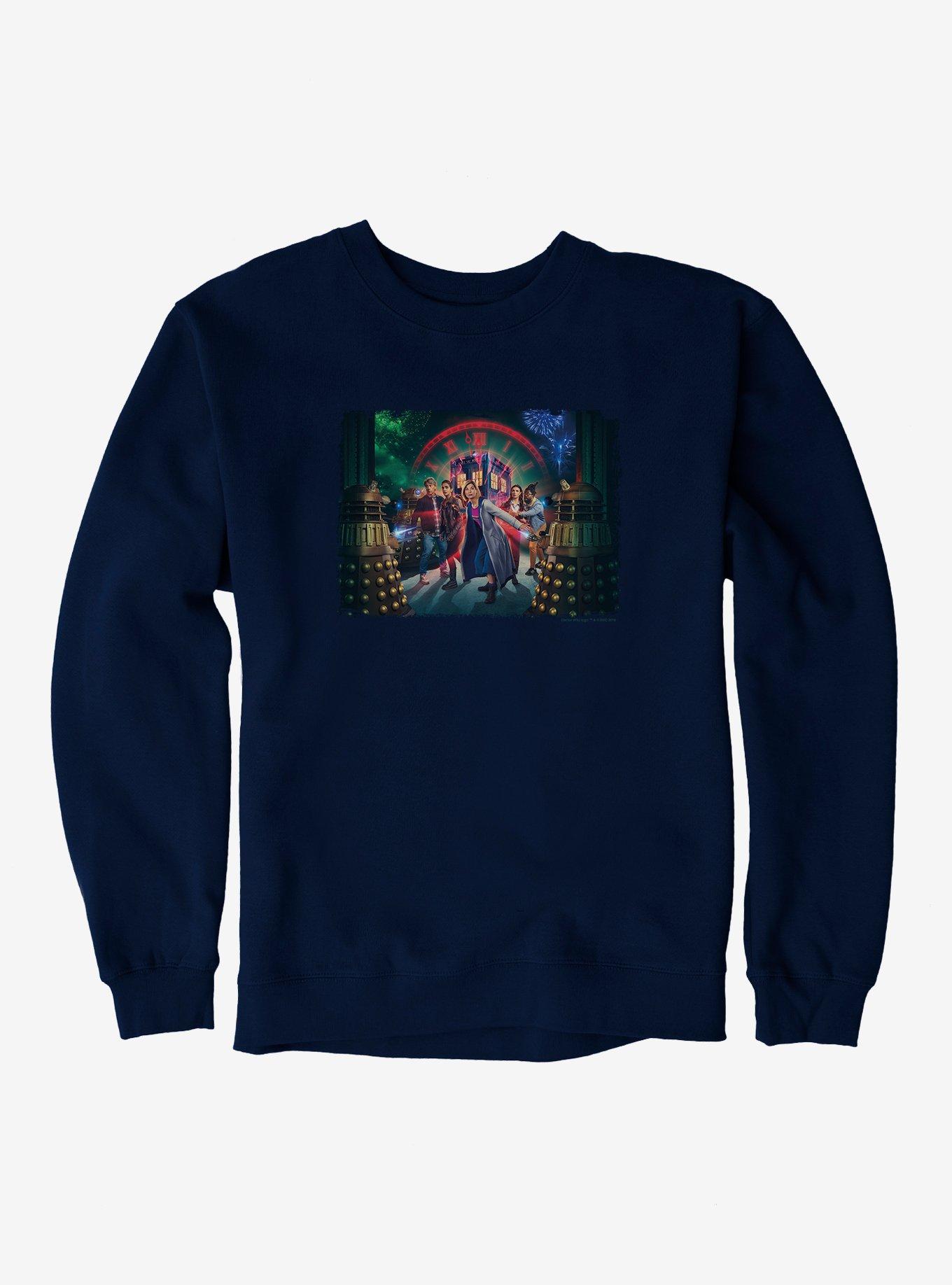 Doctor Who The Thirteenth Doctor Festive Hero Sweatshirt, , hi-res