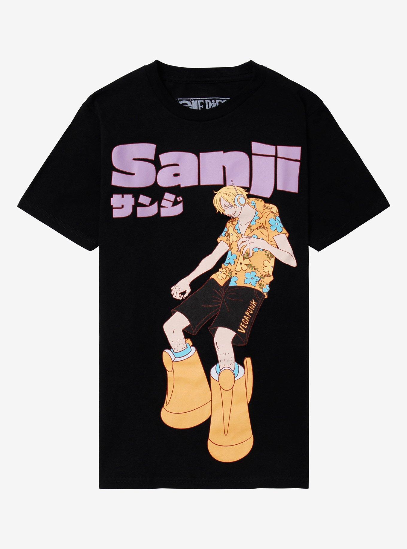 One Piece Egghead Island Sanji Boyfriend Fit Girls T-Shirt, , hi-res