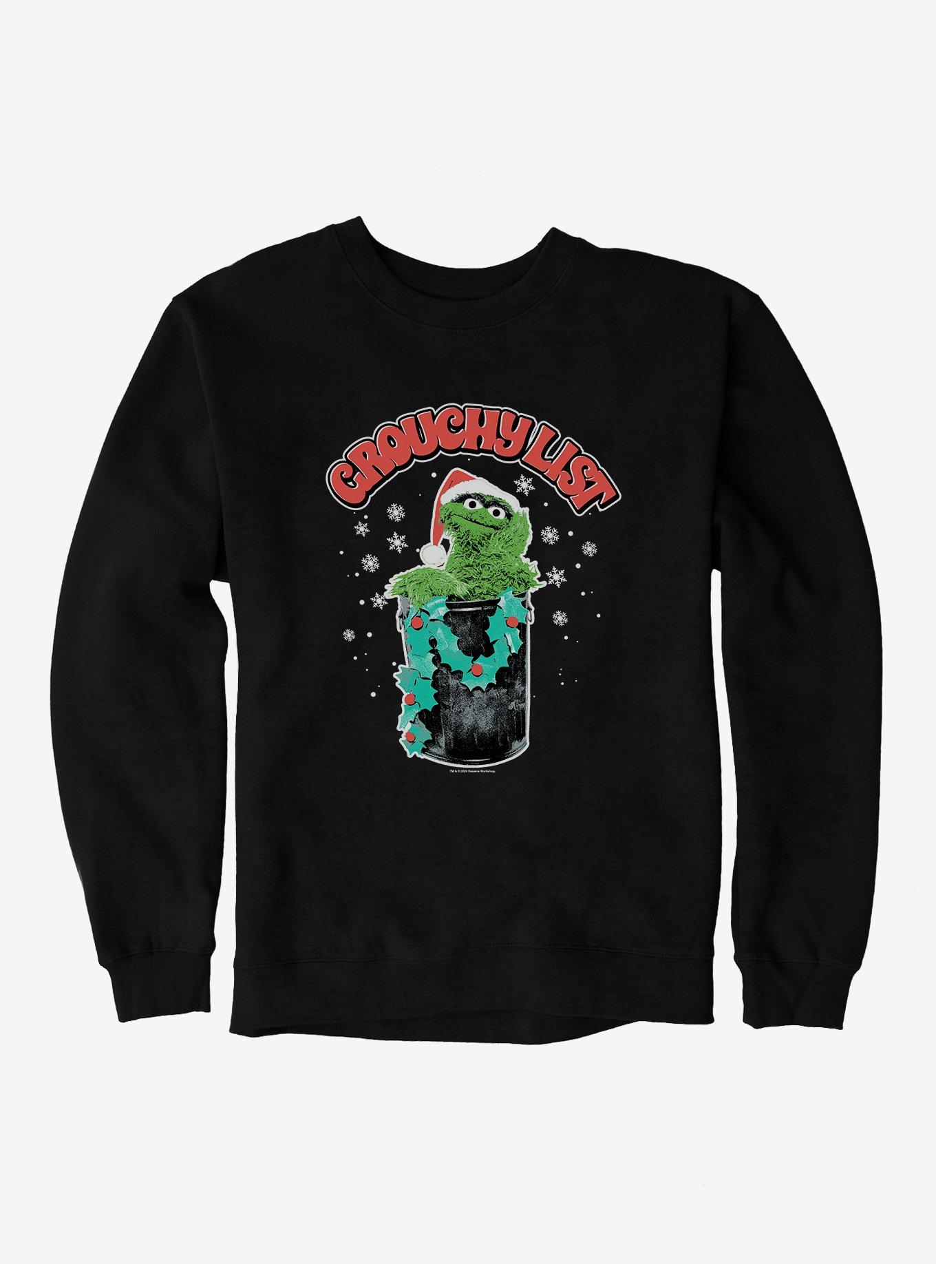 Sesame Street Grouchy List Sweatshirt, , hi-res