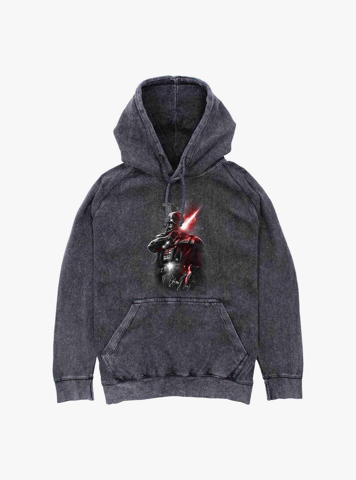 Star Wars Dark Lord Mineral Wash Hoodie, BLACK, hi-res