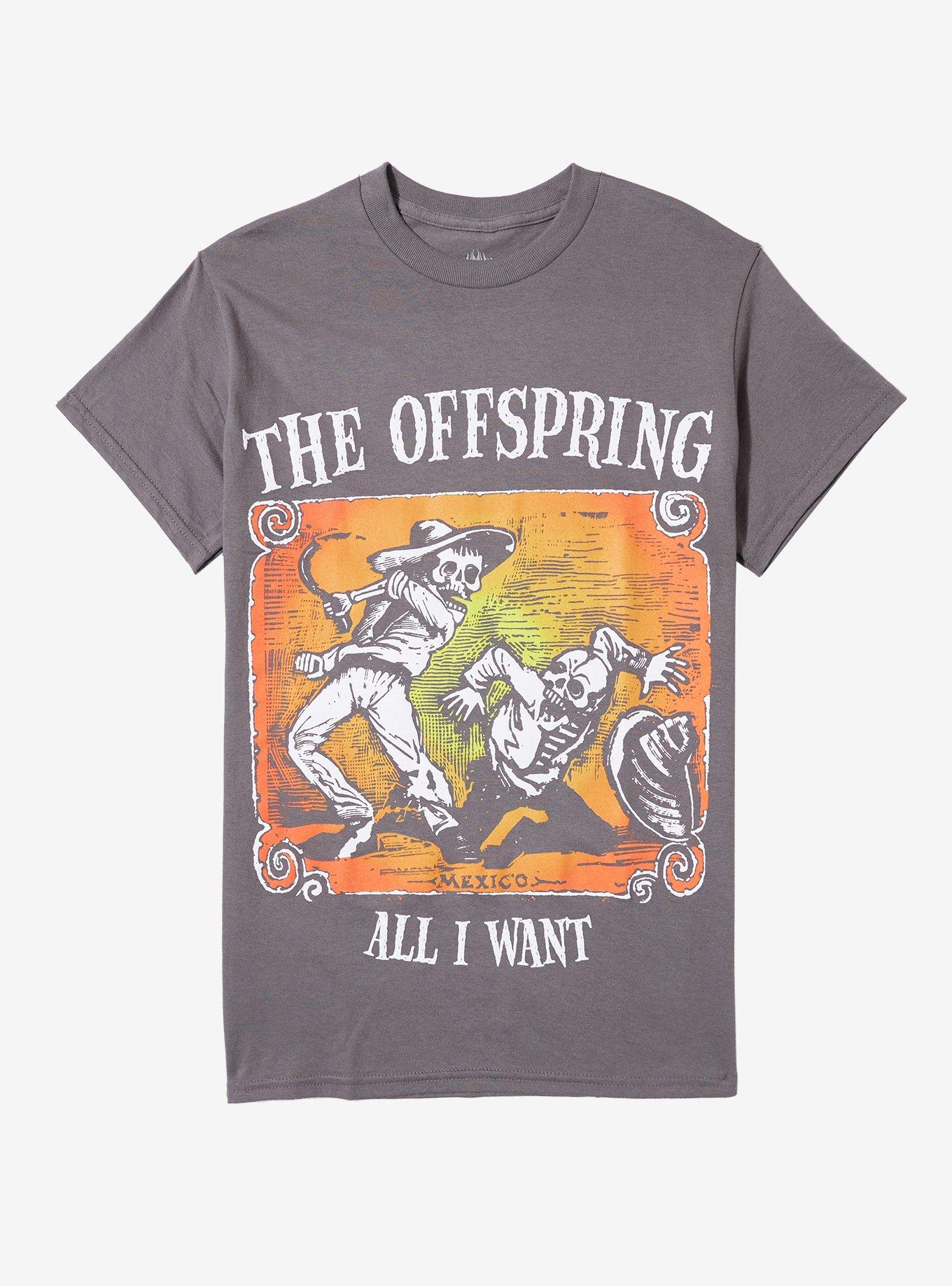 The Offspring All I Want Single Boyfriend Fit Girls T-Shirt, , hi-res