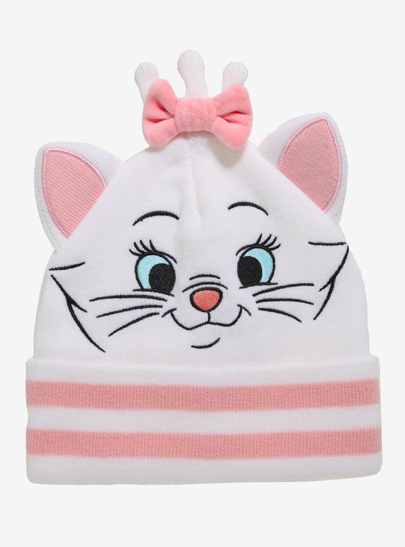 Disney The Aristocats Marie Plush Stripe Beanie, , hi-res