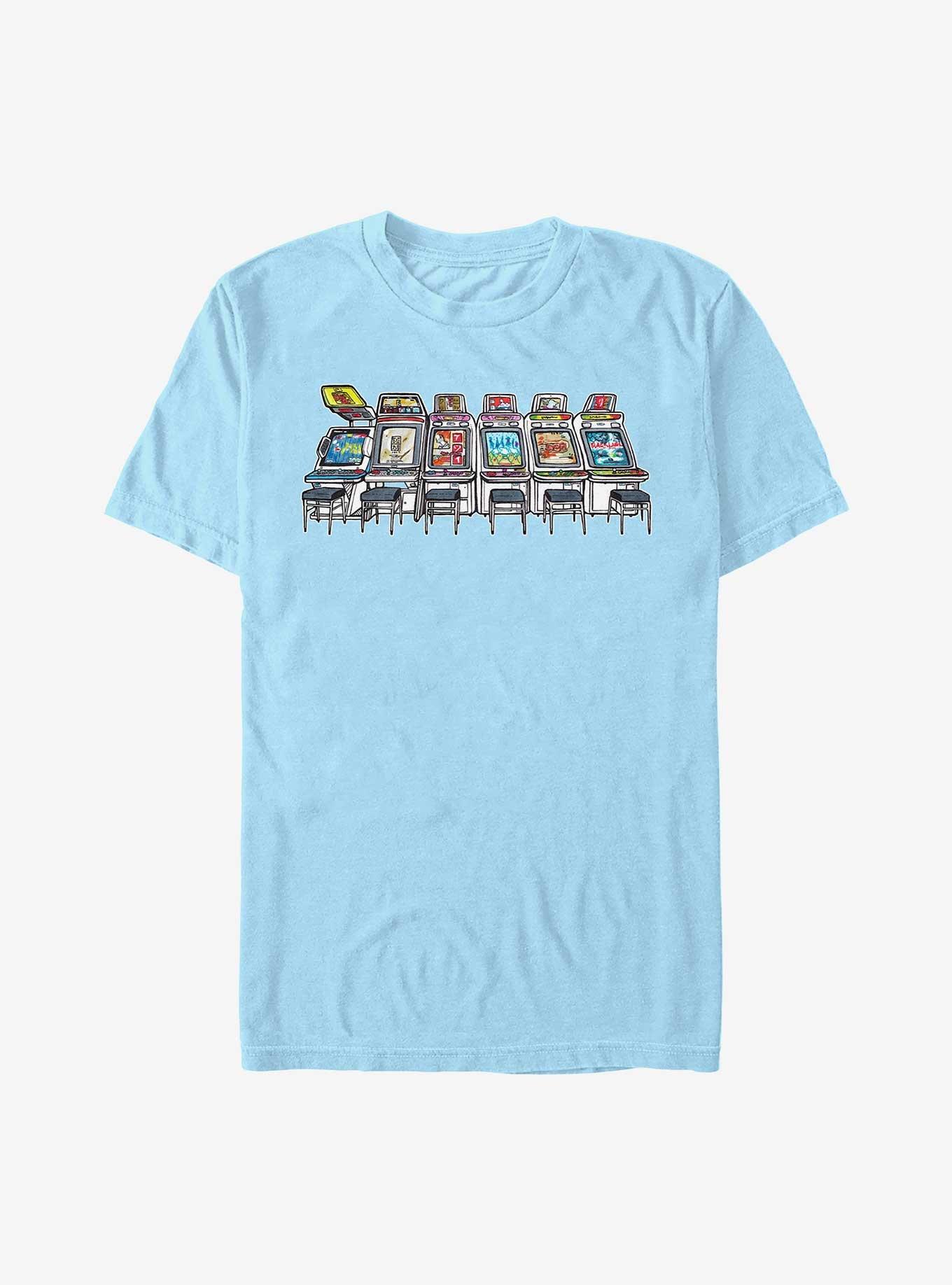 A Game Center T-Shirt, LT BLUE, hi-res