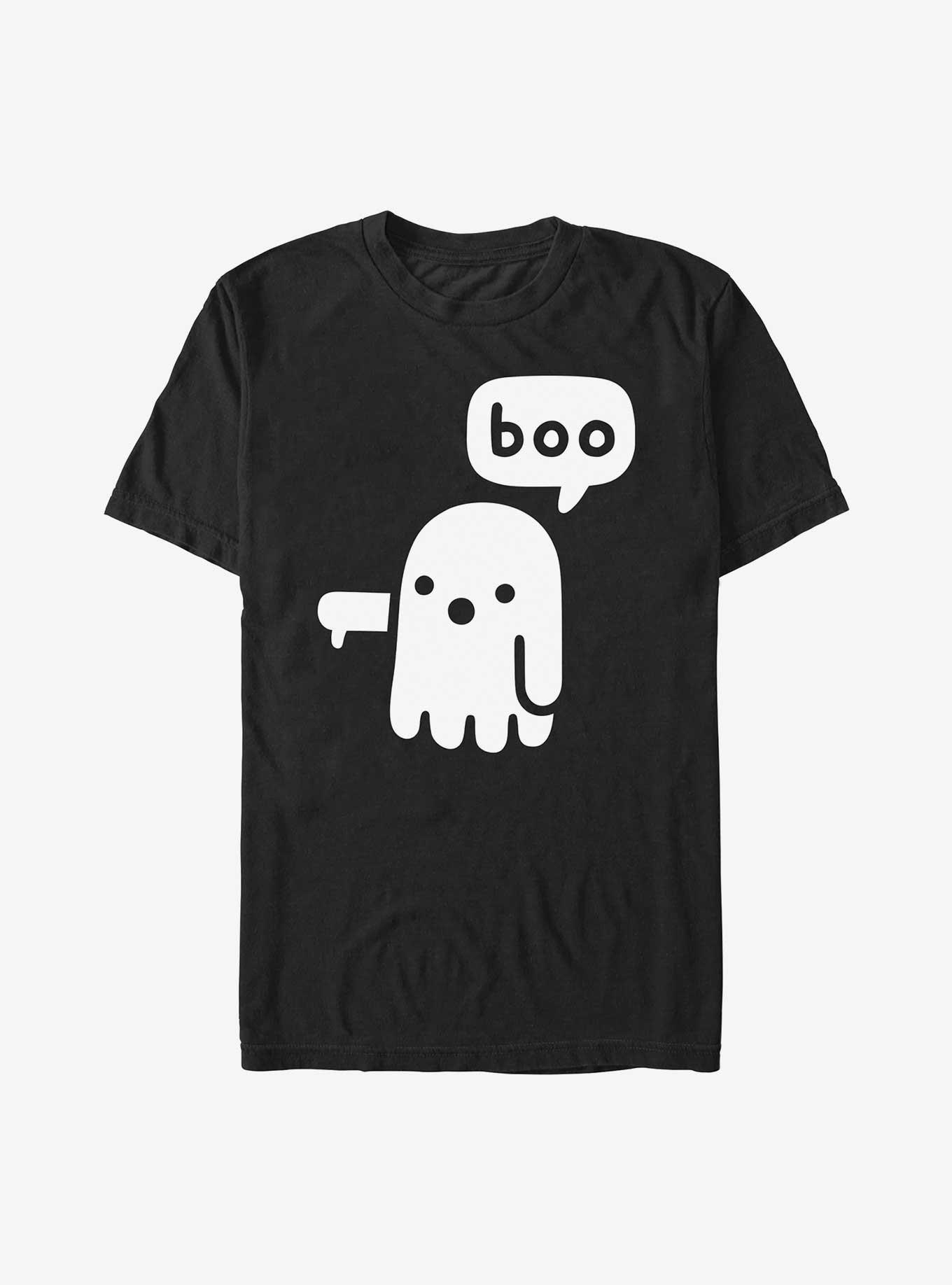 Ghost Of Disapproval Boo T-Shirt, BLACK, hi-res