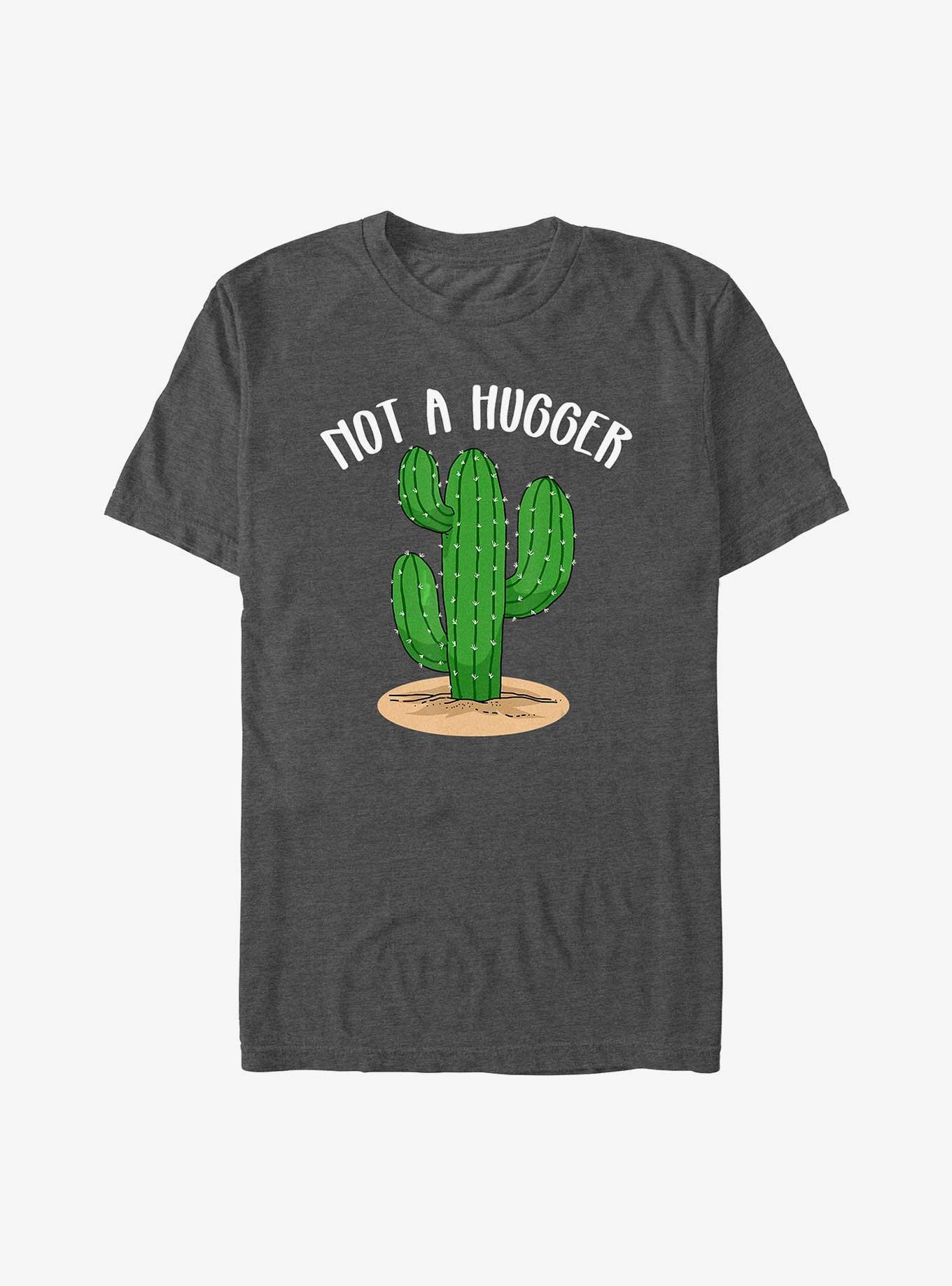 Not A Hugger Cactus T-Shirt, , hi-res