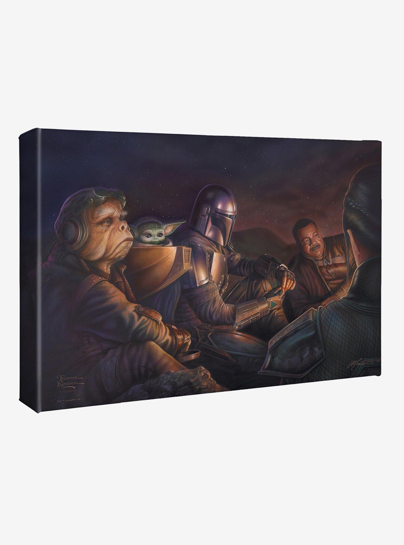 Star Wars The Mandalorian An Uneasy Alliance Gallery Wrapped Canvas, , hi-res