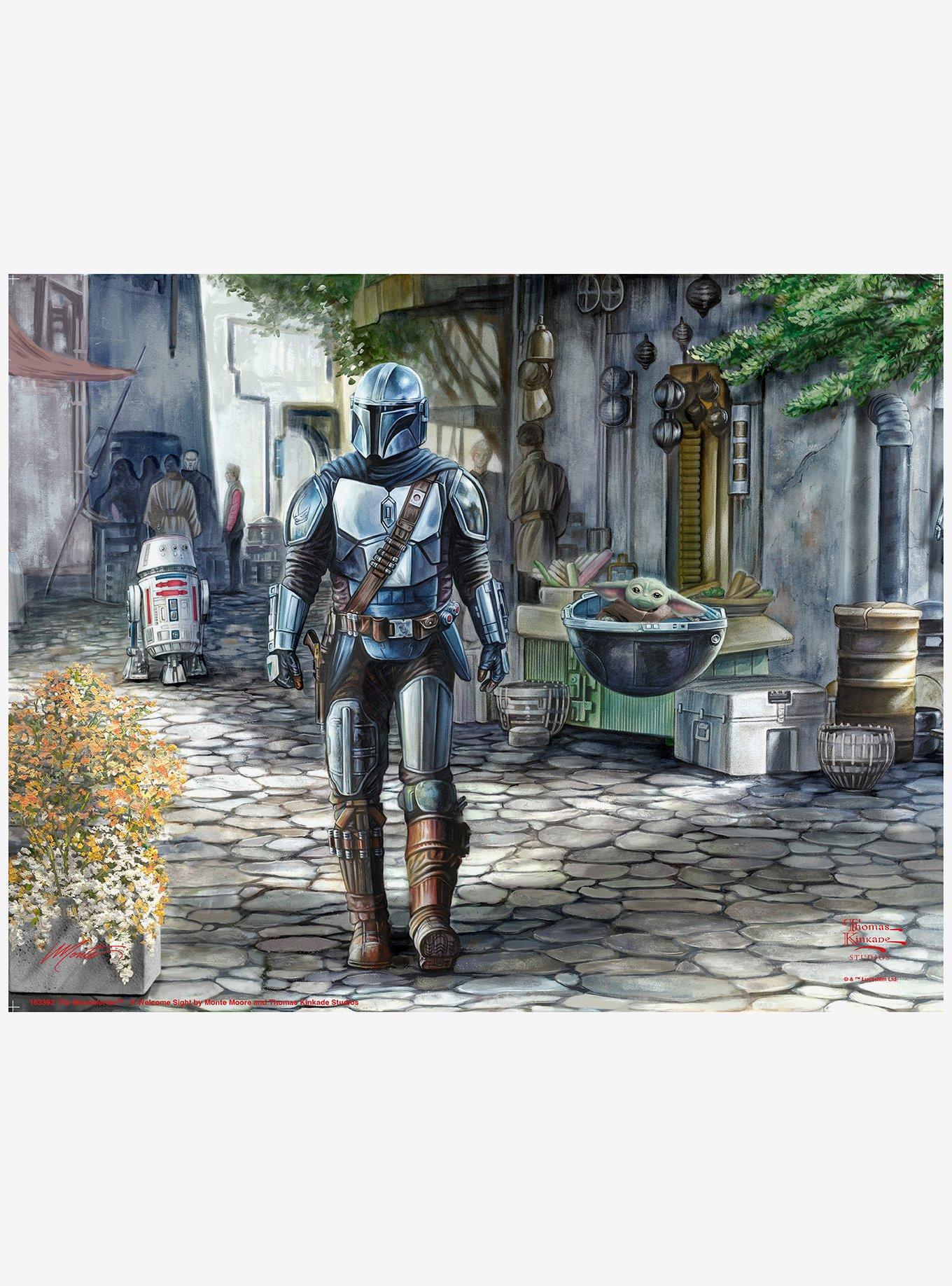 Star Wars The Mandalorian A Welcome Sight Art Print, , hi-res