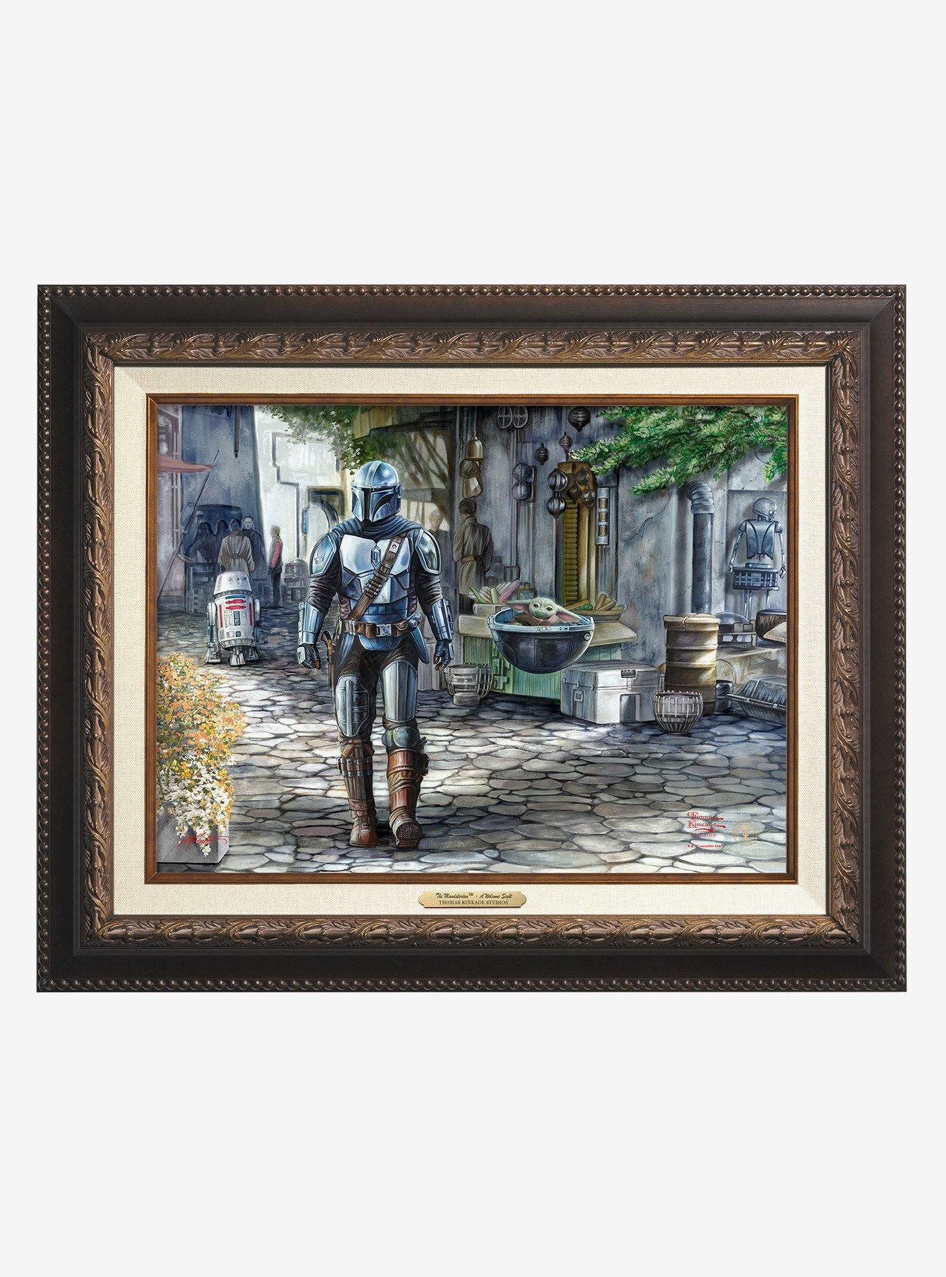 Star Wars The Mandalorian A Welcome Sight Canvas Classics, , hi-res