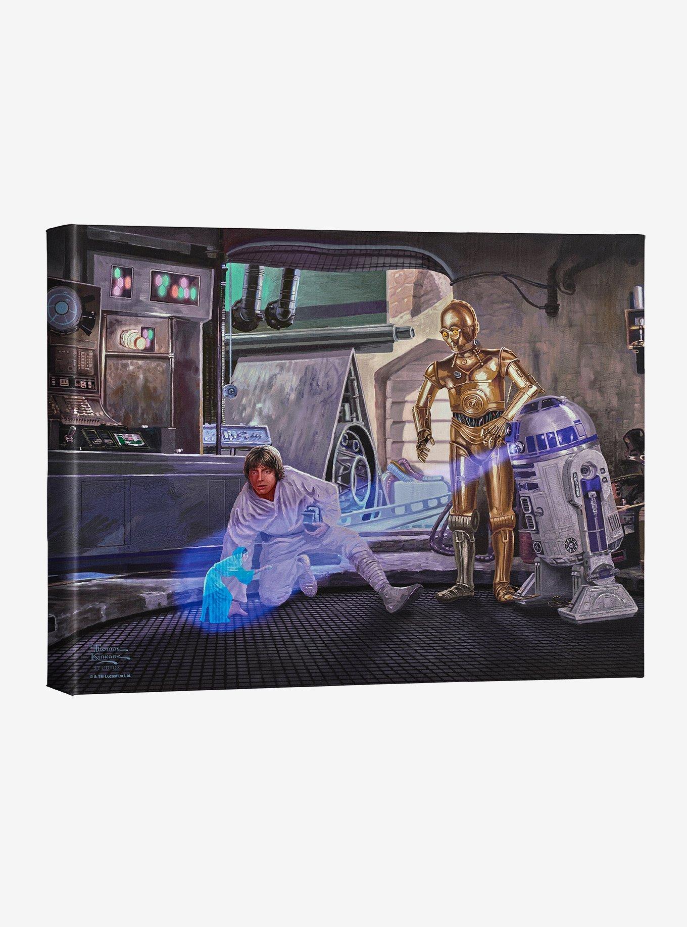 Star Wars You're My Only Hope Gallery Wrapped Canvas, , hi-res