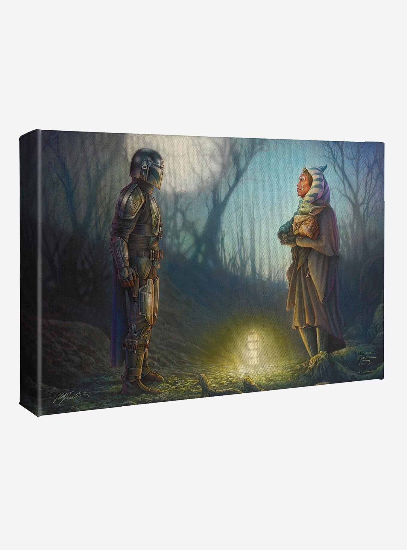 Star Wars The Mandalorian Connection Gallery Wrapped Canvas, , hi-res