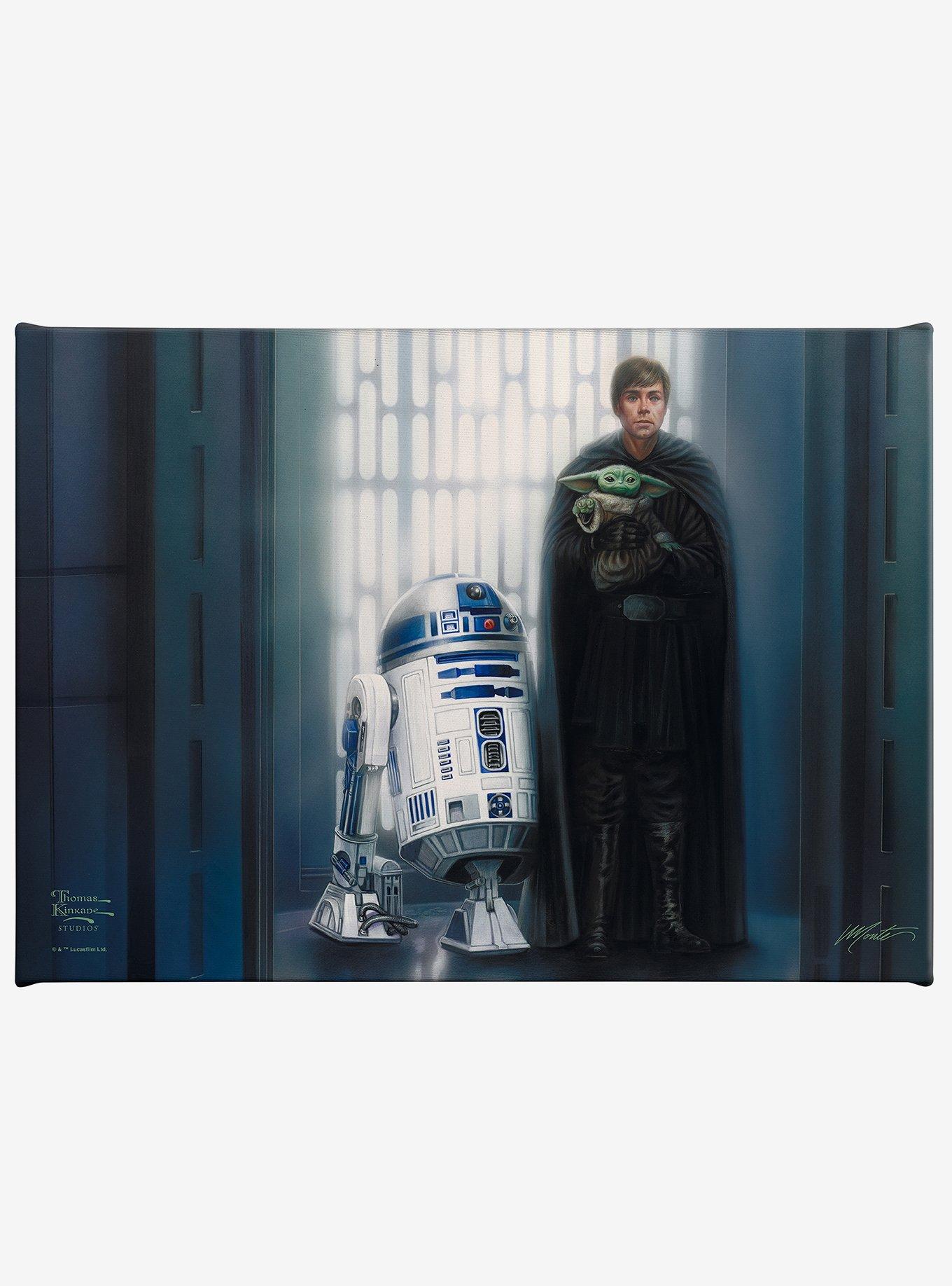 Star Wars The Mandalorian In Good Hands Gallery Wrapped Canvas, , hi-res