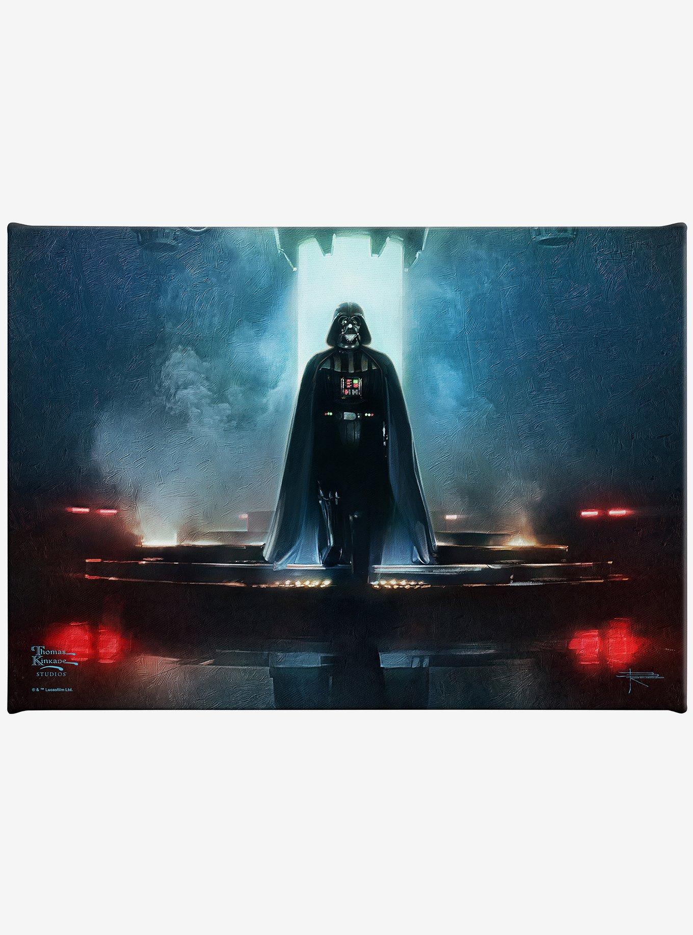 Star Wars Obi-Wan Kenobi Darkness Has Arrived Gallery Wrapped Canvas, , hi-res
