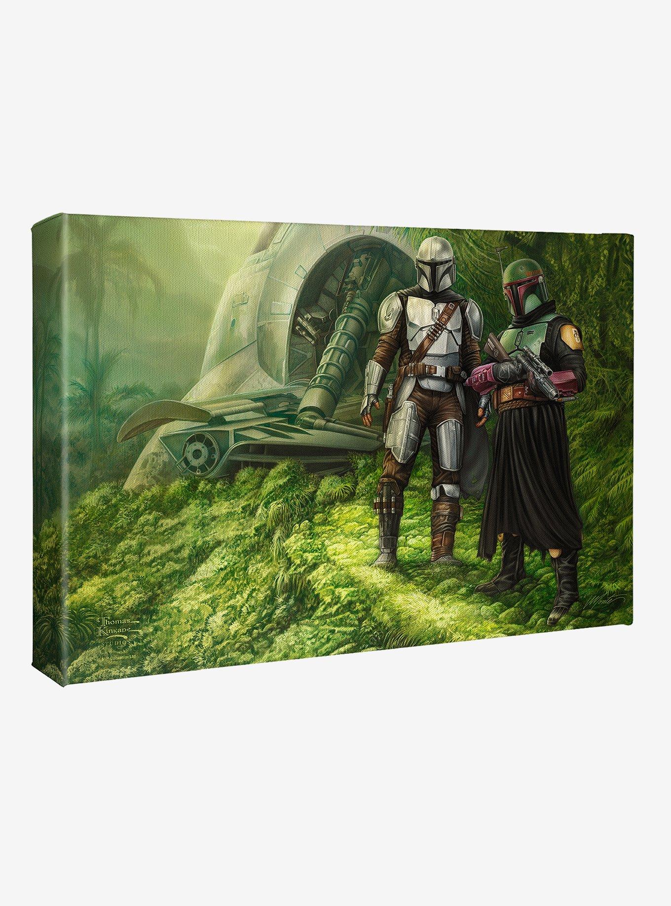 Star Wars The Mandalorian Brothers In Arms Gallery Wrapped Canvas, , hi-res