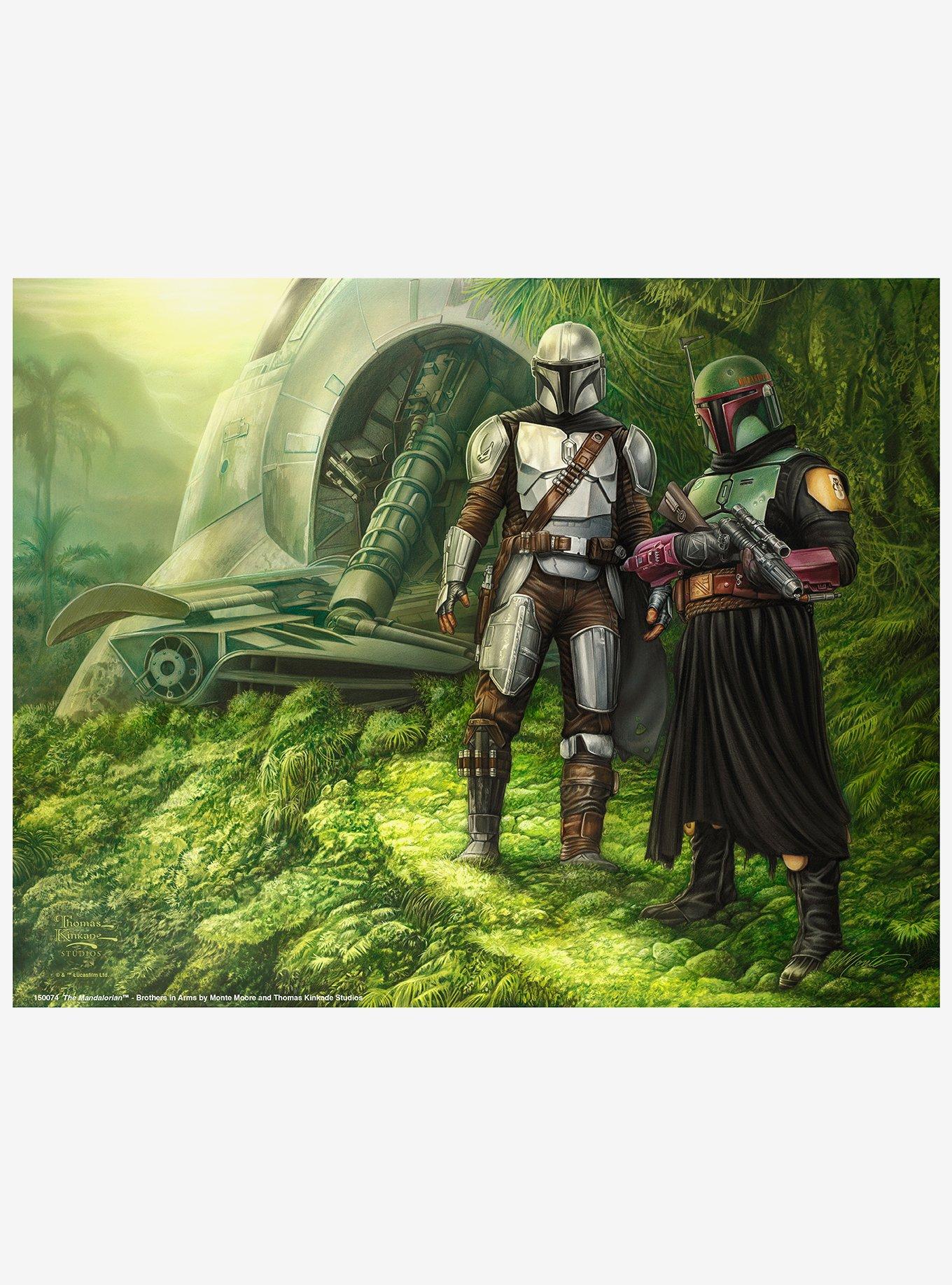 Star Wars The Mandalorian Brothers In Arms Art Print, , hi-res