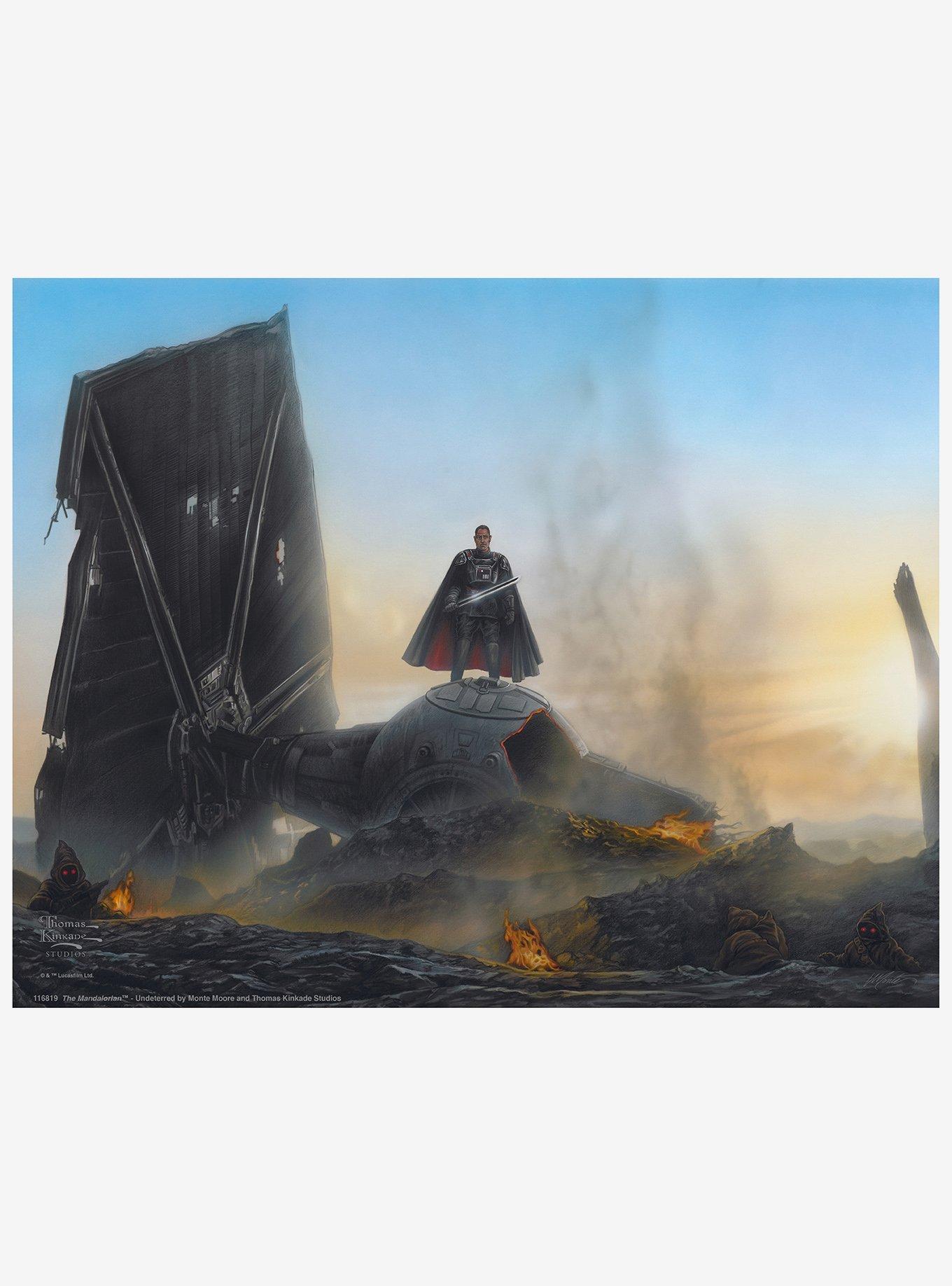 Star Wars The Mandalorian Undeterred Art Print, , hi-res