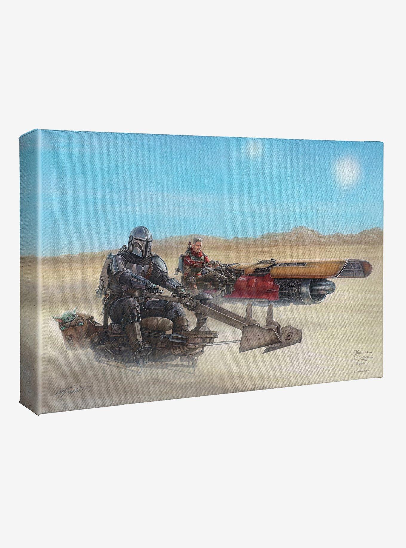 Star Wars The Mandalorian The Marshal Gallery Wrapped Canvas, , hi-res