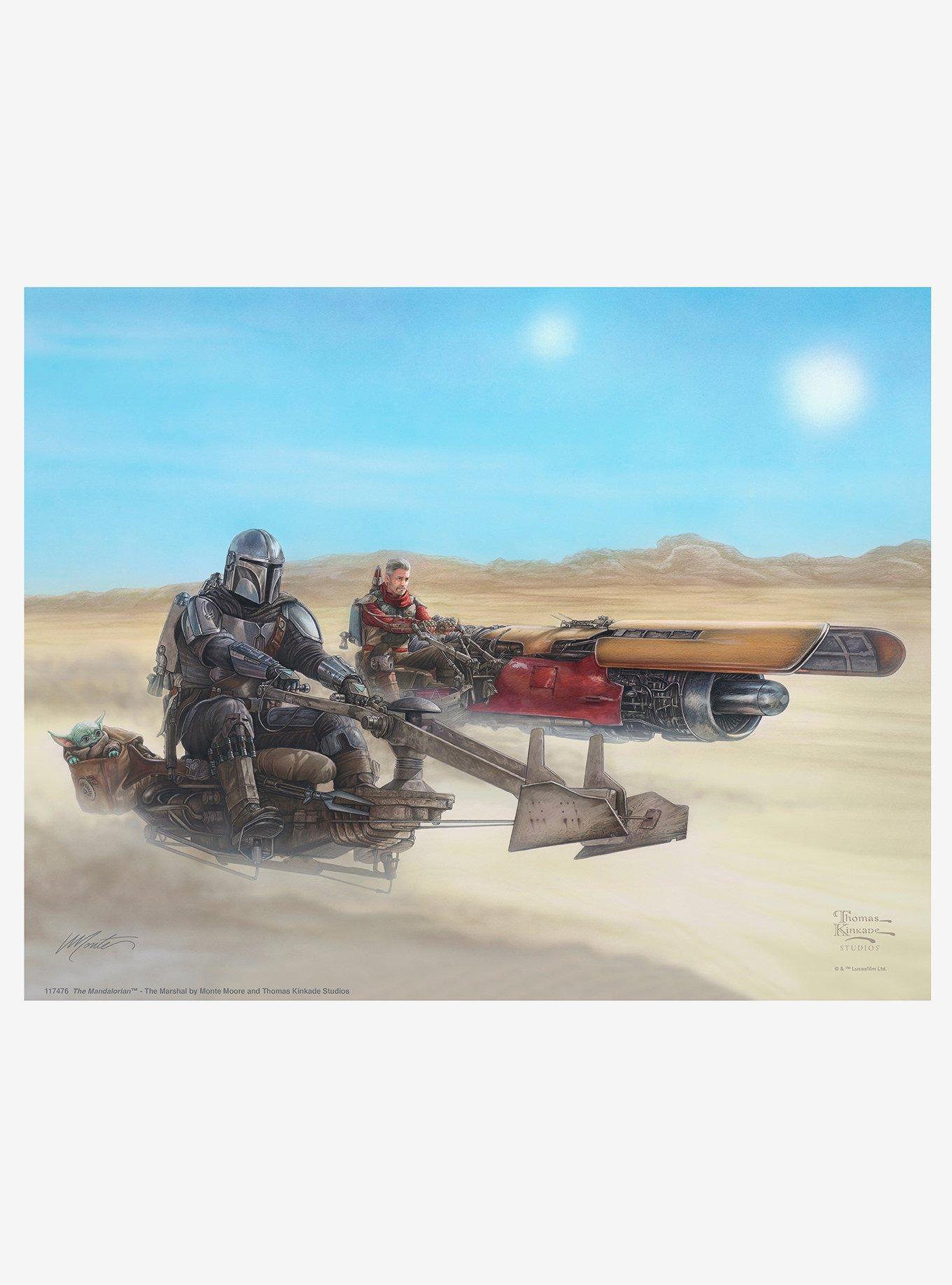 Star Wars The Mandalorian The Marshal Art Print, , hi-res