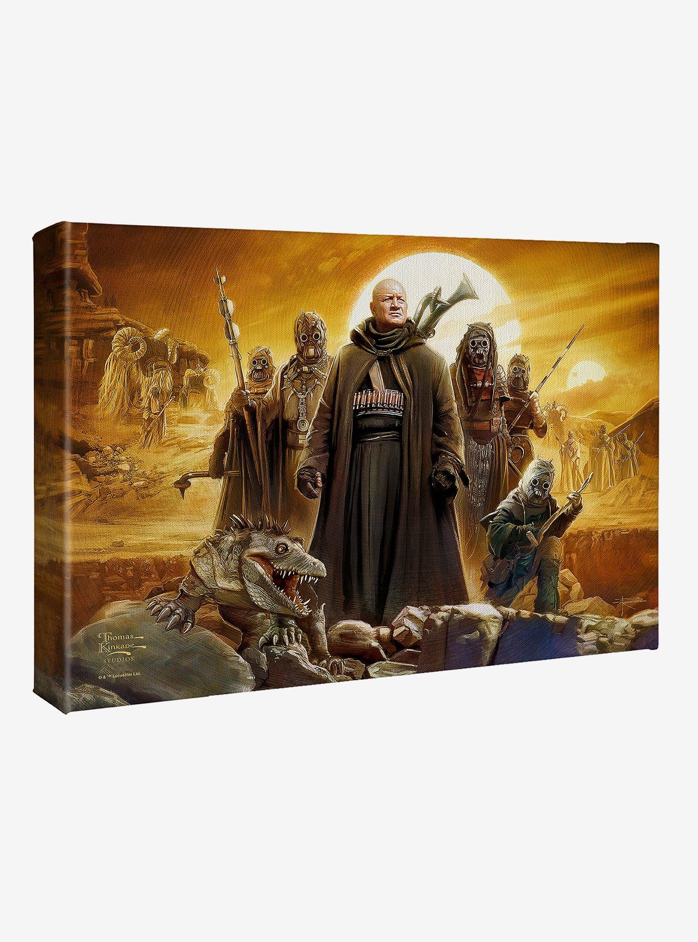 Star Wars The Book of Boba Fett Tusken Raiders Gallery Wrapped Canvas, , hi-res