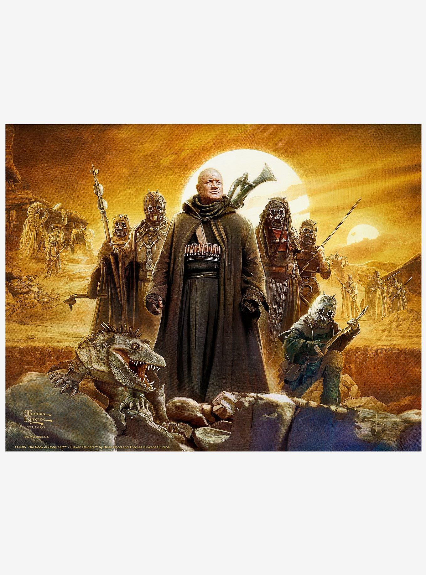 Star Wars The Book of Boba Fett Tusken Raiders Art Print, , hi-res