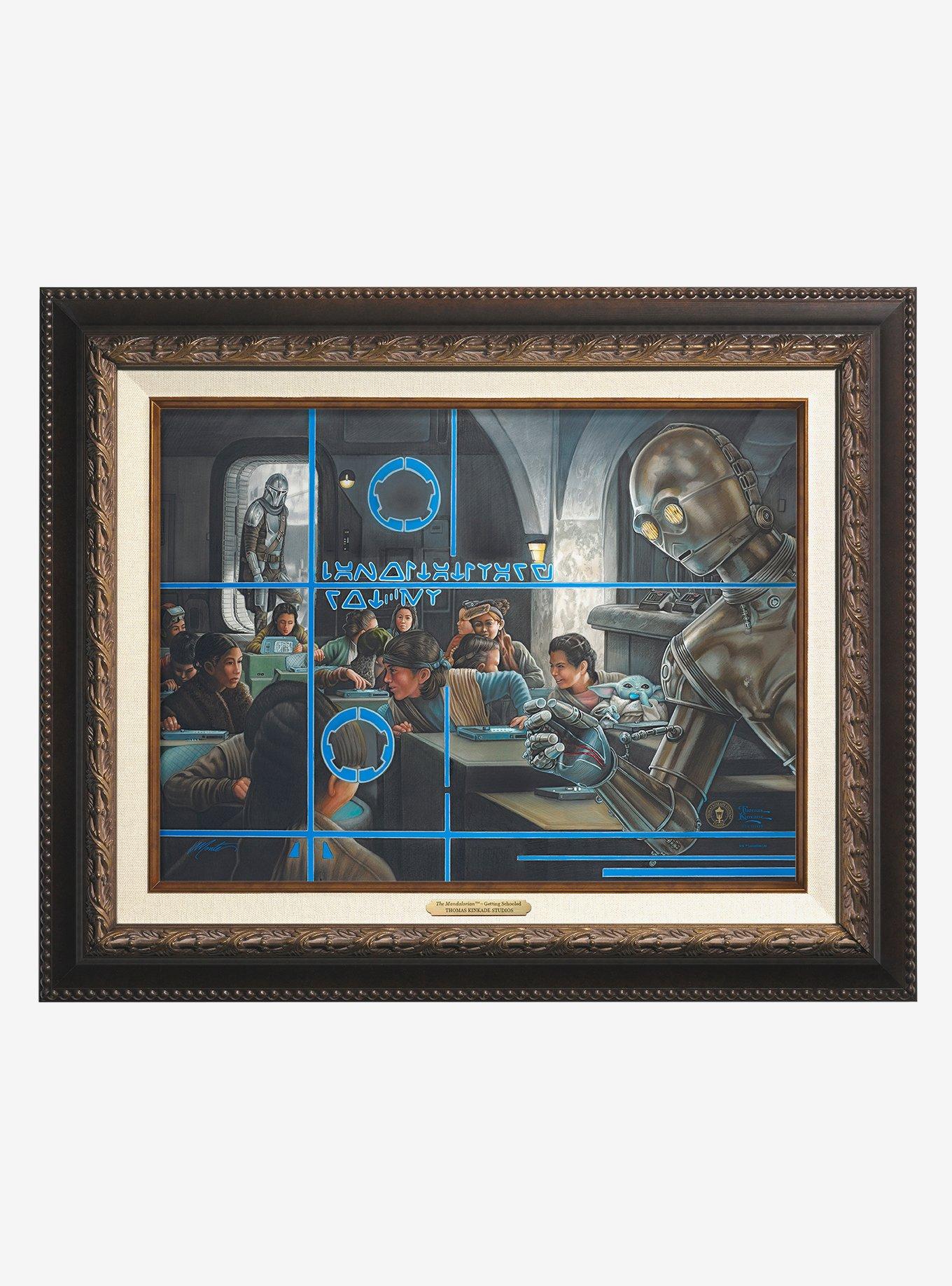 Star Wars The Mandalorian Getting Schooled Canvas Classics, , hi-res