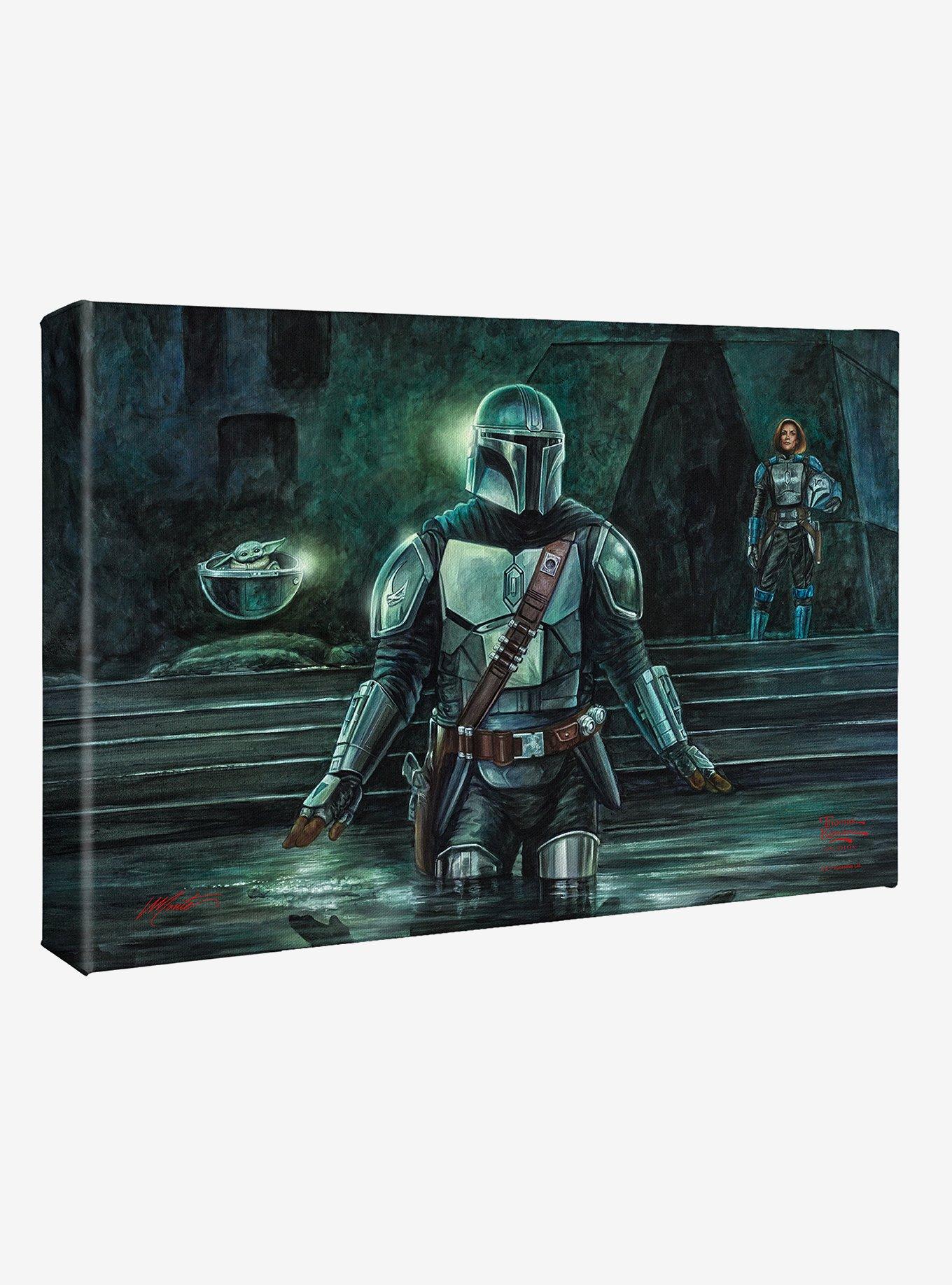 Star Wars The Mandalorian This Is The Way Gallery Wrapped Canvas, , hi-res