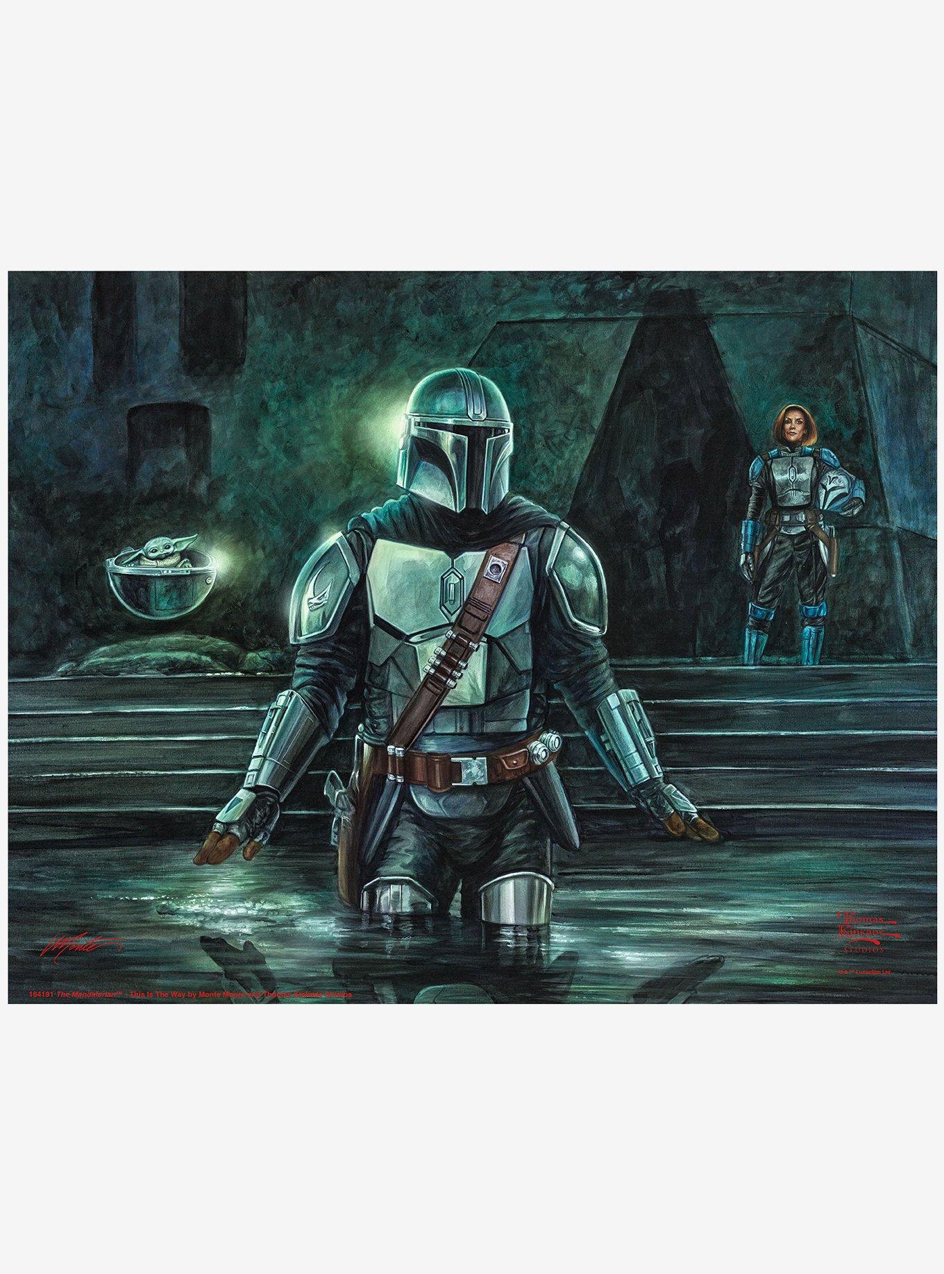 Star Wars The Mandalorian This Is The Way Art Print, , hi-res