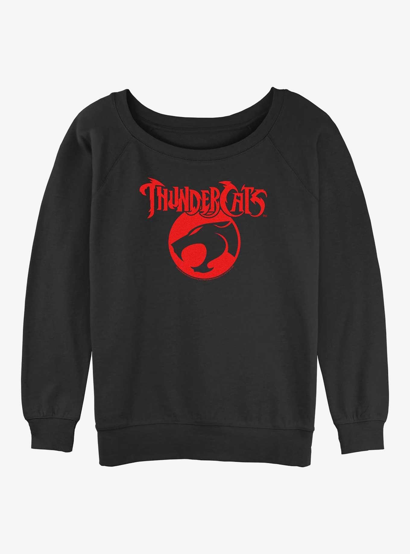 ThunderCats Logo Rearranged Womens Slouchy Sweatshirt, , hi-res