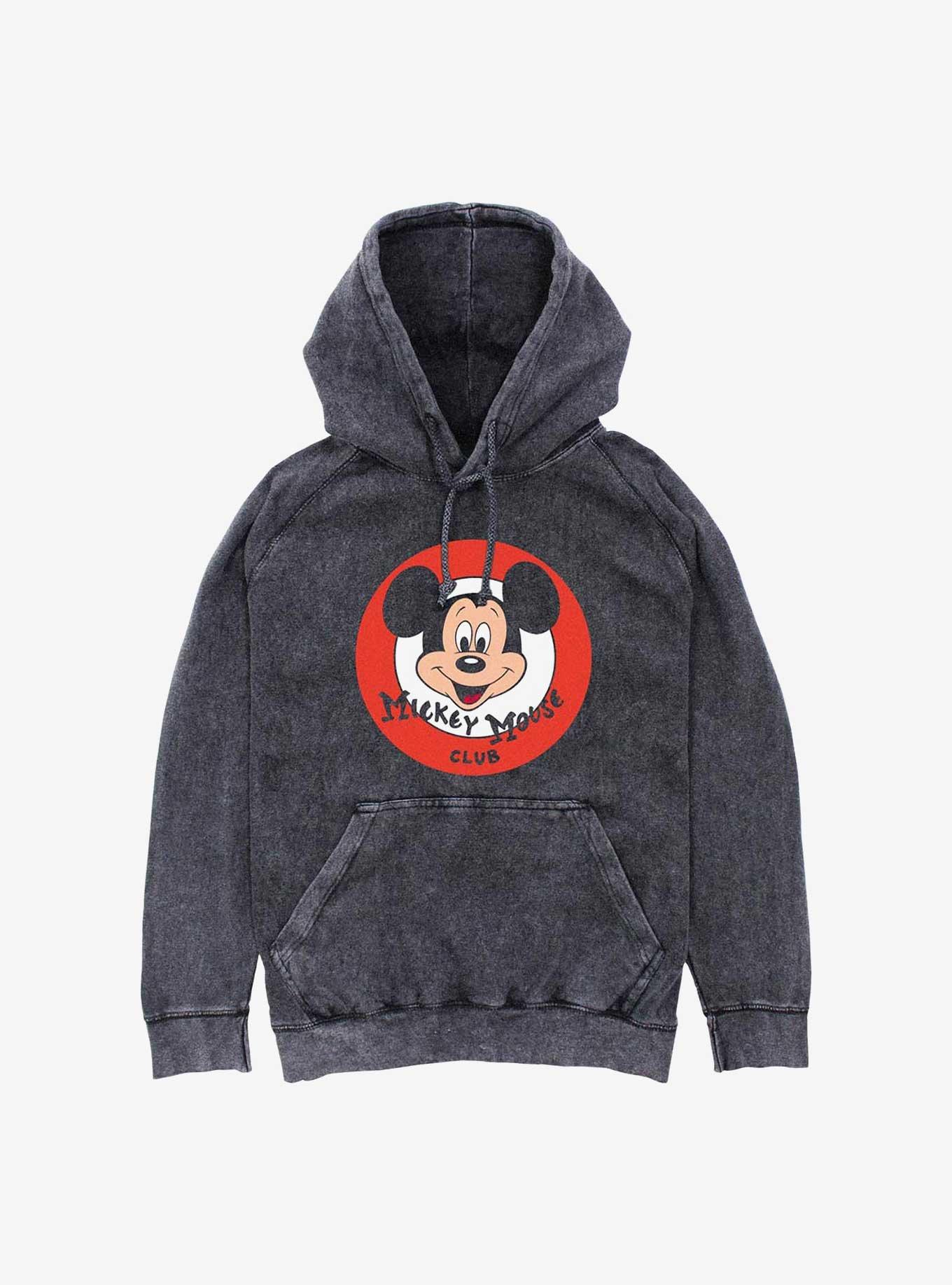 Disney Mickey Mouse Club Mineral Wash Hoodie, , hi-res