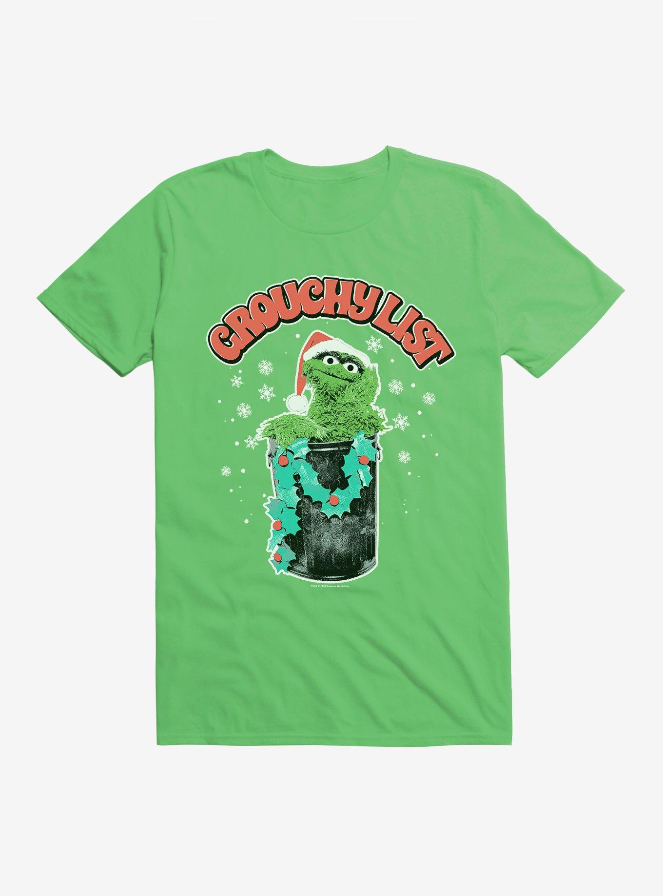 Sesame Street Grouchy List T-Shirt, KELLY, hi-res