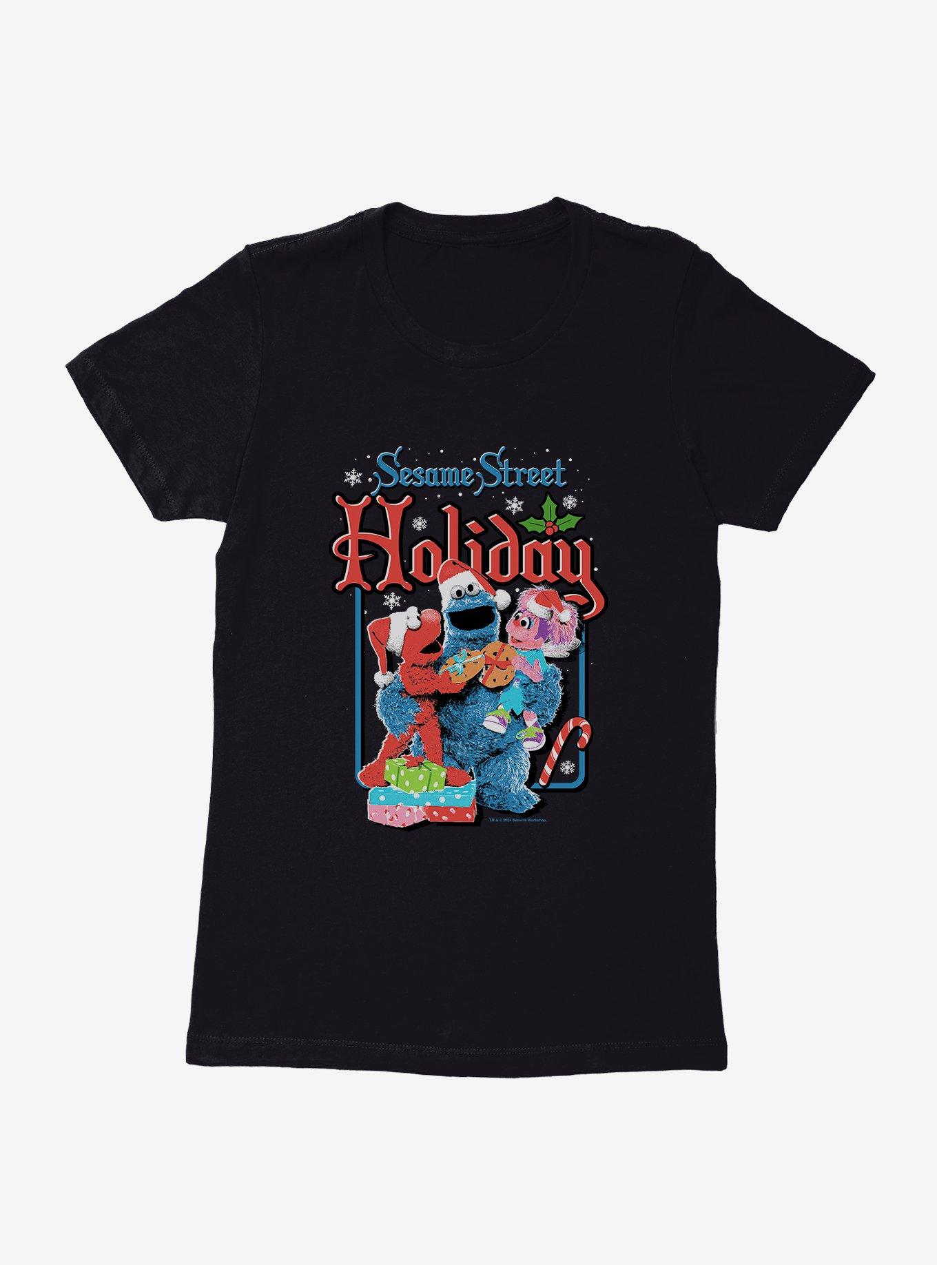 Sesame Street Holiday Womens T-Shirt, , hi-res