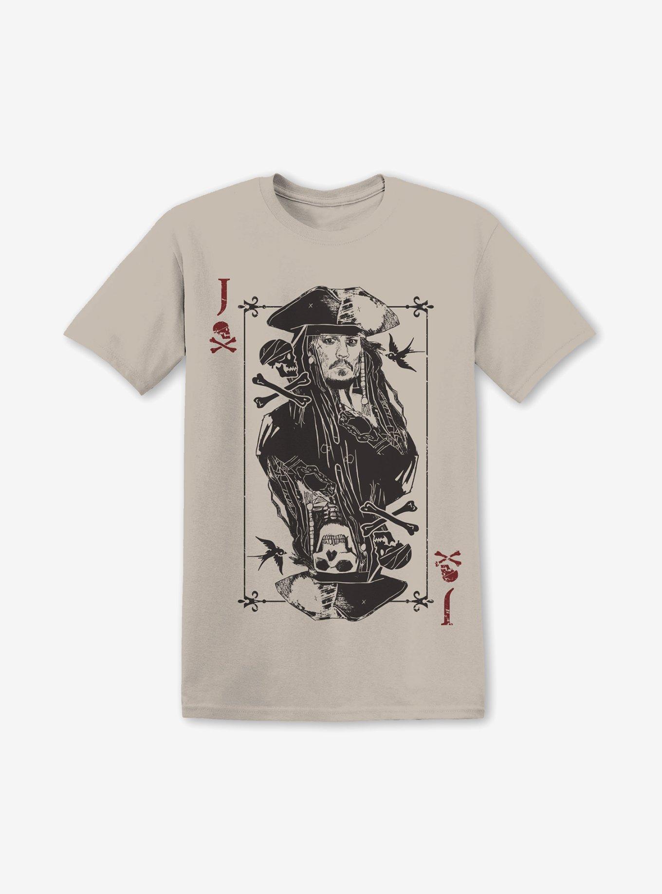 Pirates Of The Caribbean Jack Sparrow Photo Girls Skimmer T-Shirt, , hi-res